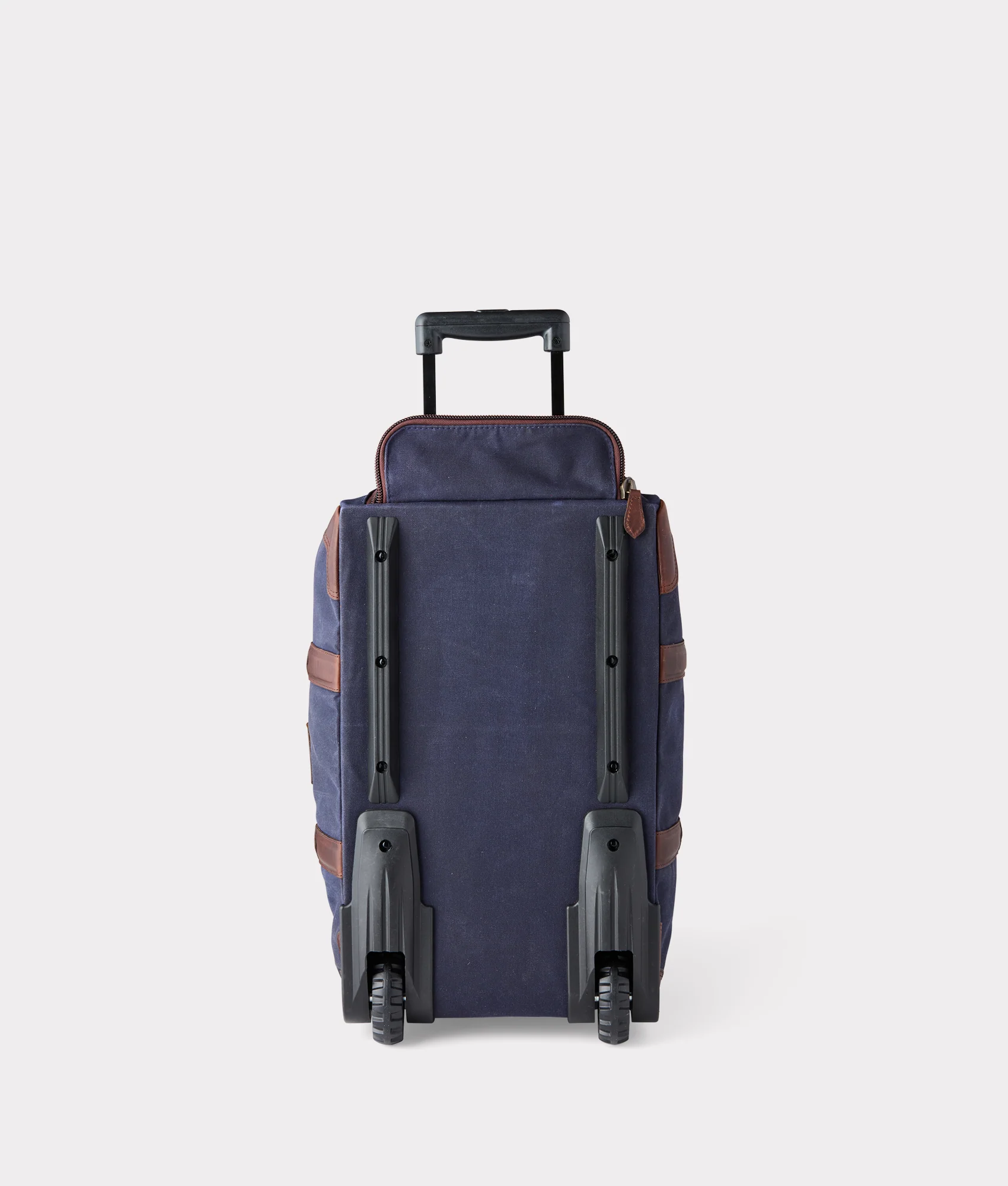 Everyday Waxed Canvas Rolling Duffle - Navy