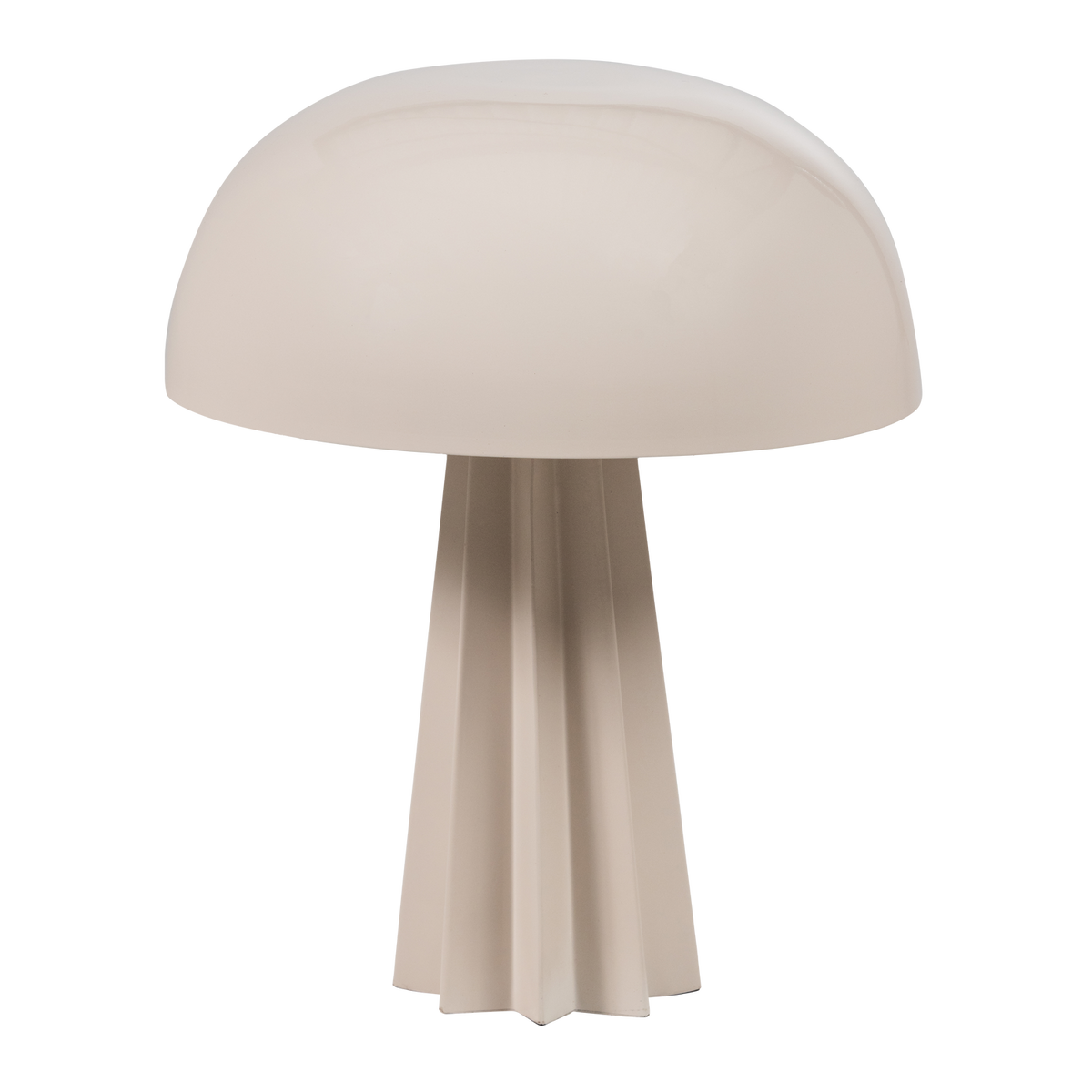 WOOOD tafellamp Virel - Metaal - Hoogglans Lichtgrijs - 29x11x11