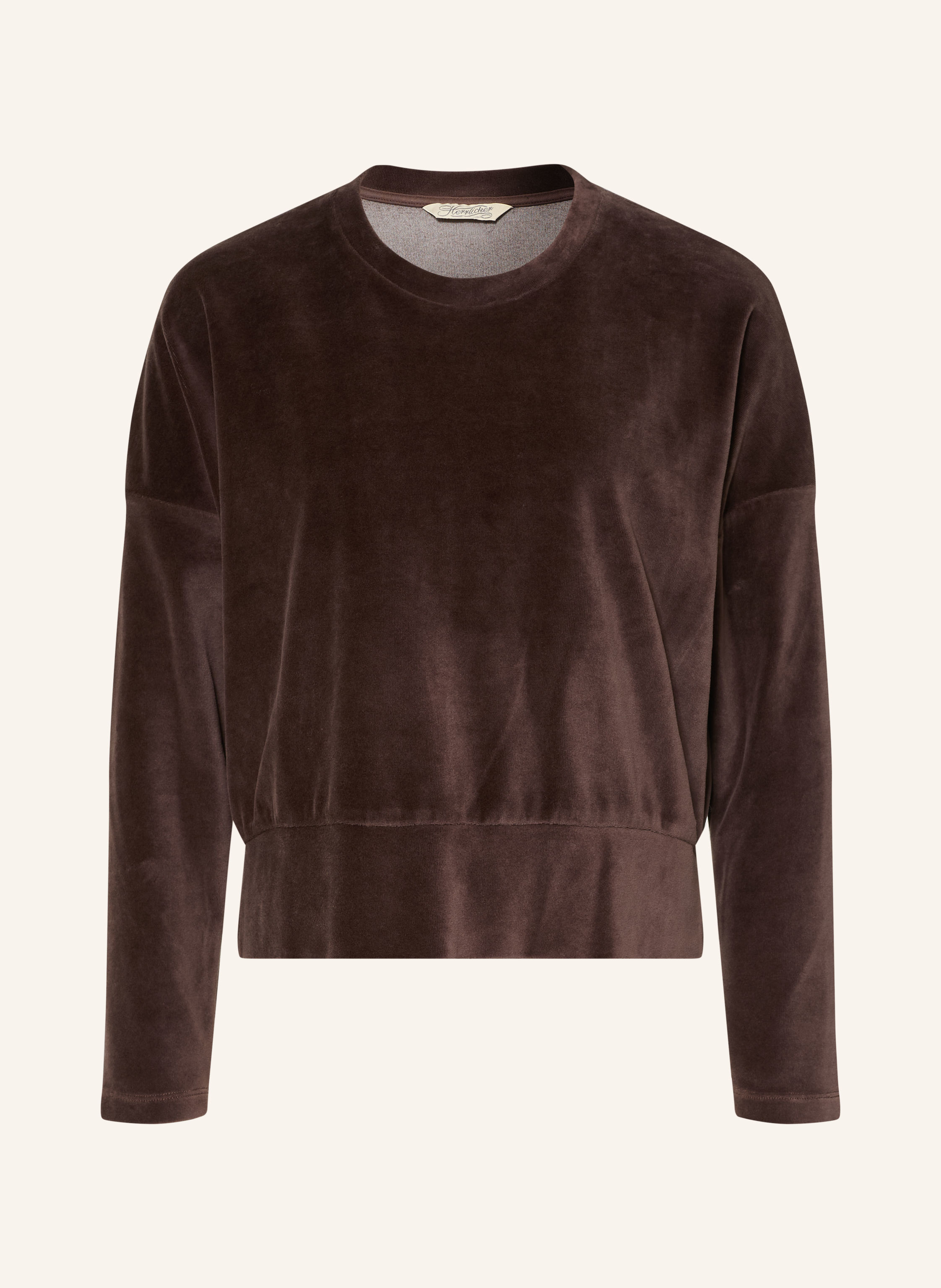 Herrlicher Sweatshirt SENA aus Samt
