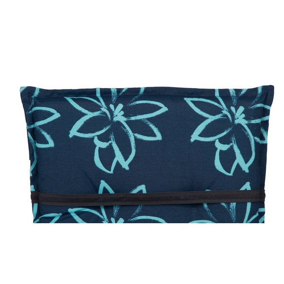 Hochlehner »Bunde«, 4er Set, Blume hellblau, 118x50cm
