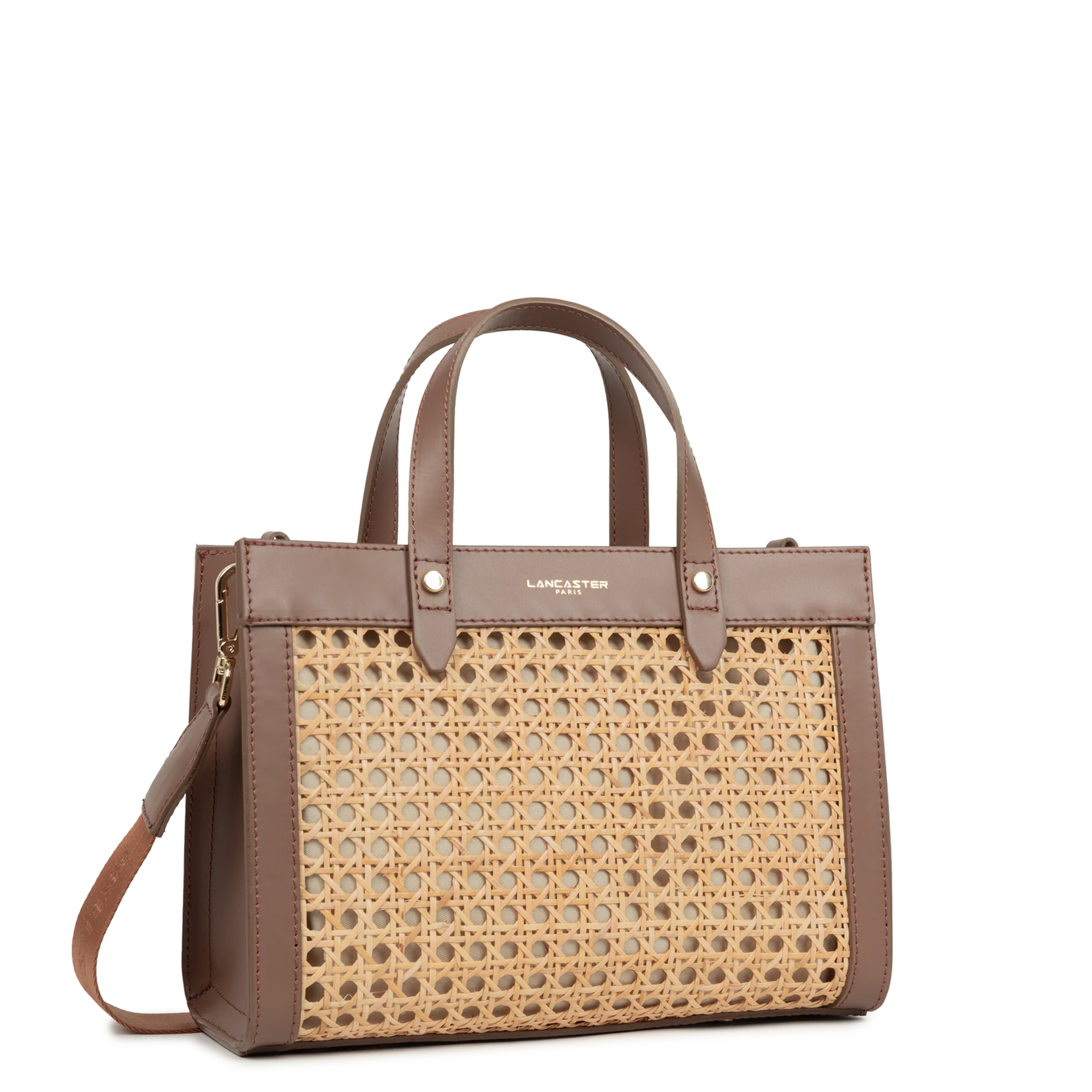 Petit sac cabas main - Cannage Rotin