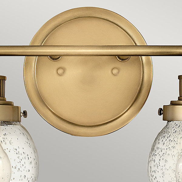 Elstead Hinkley Poppy Applique de salle de bain Heritage Laiton, IP44