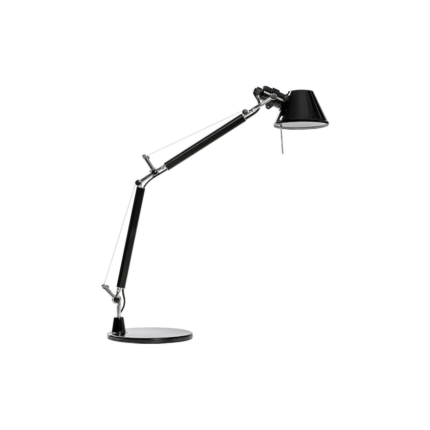 Tolomeo Micro bordlampe, blank sort