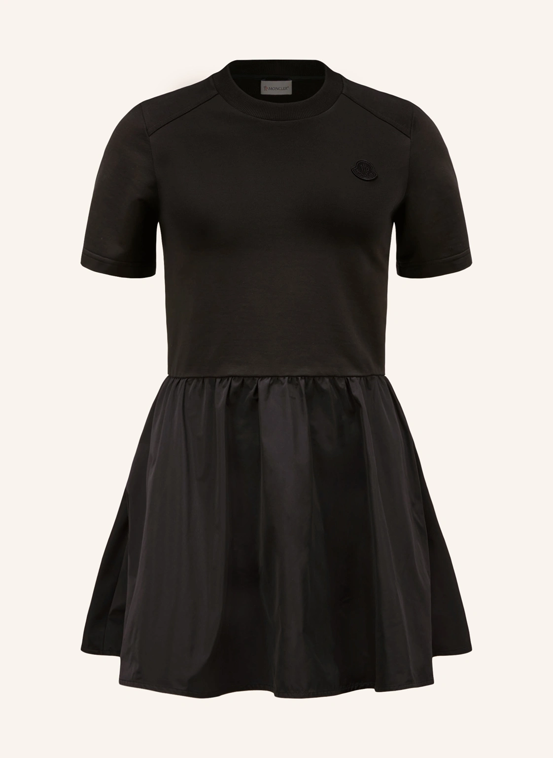 MONCLER Kleid im Materialmix