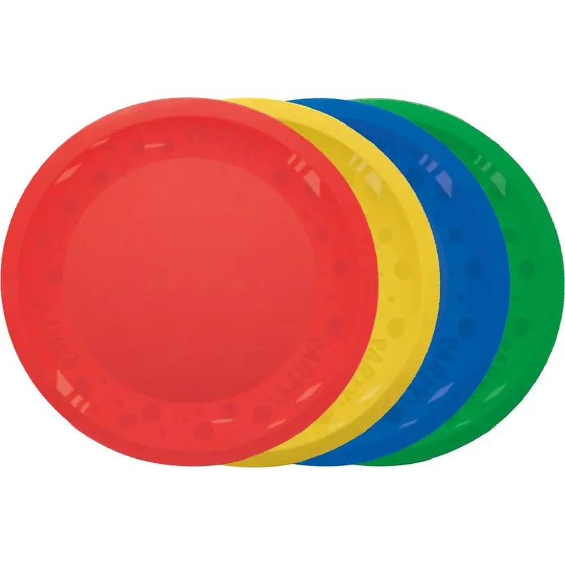 Flacher Teller 4er-Set Bright Party