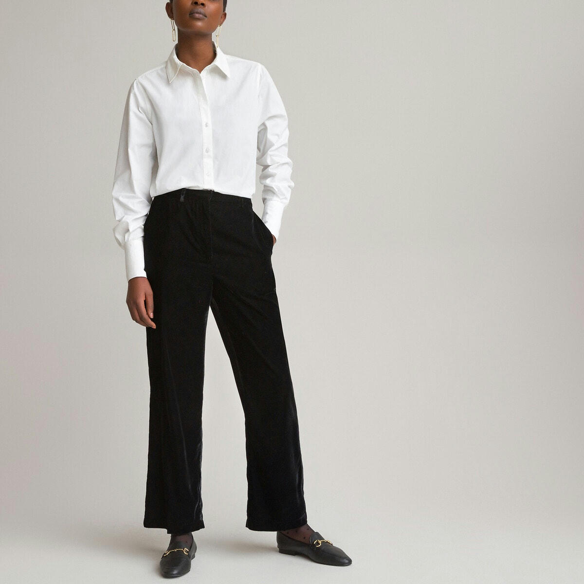 Chemise manches longues coton bio