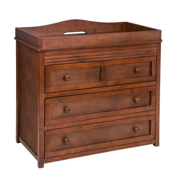 Mikaila Ariel II Two-drawer Baby Changer Dresser Espresso