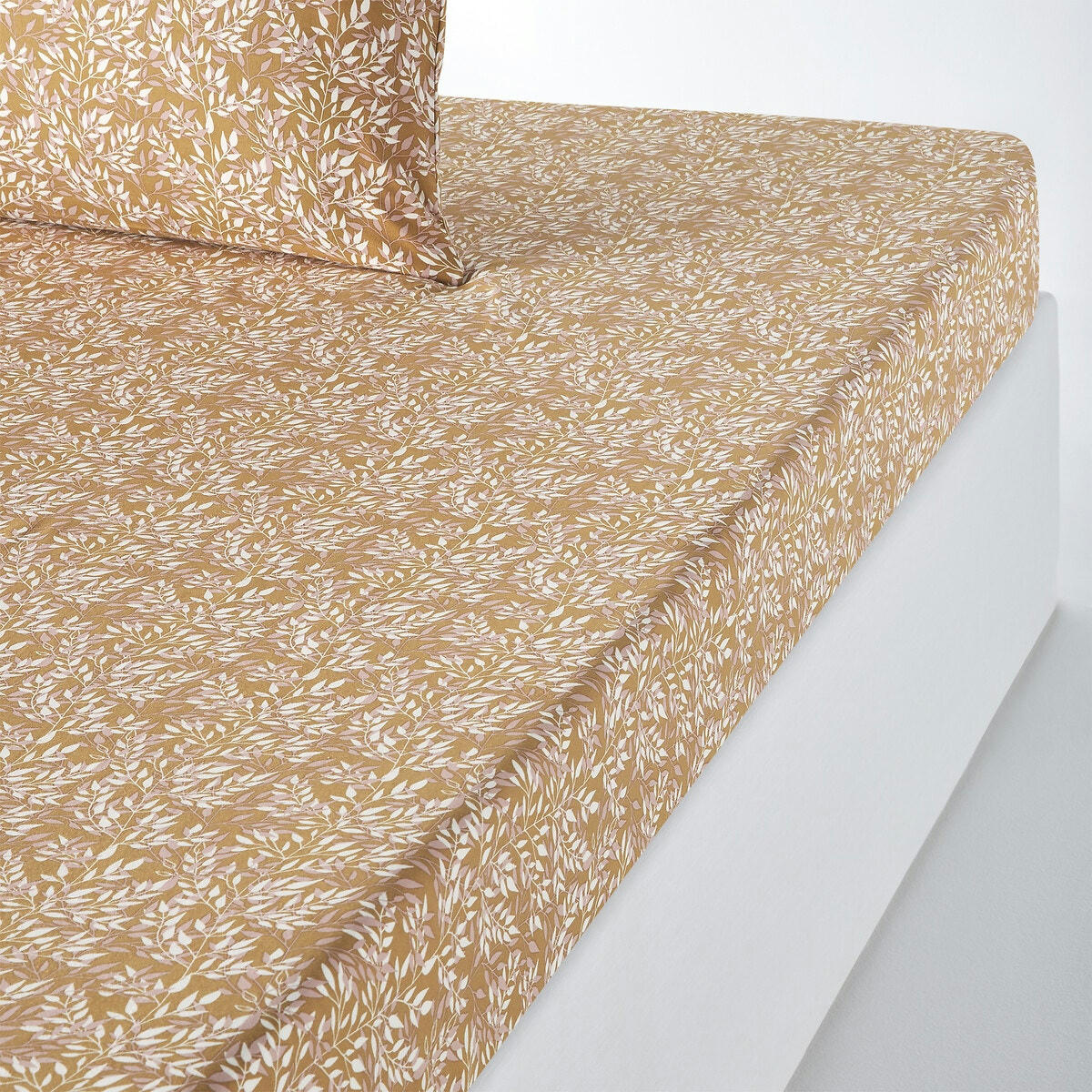 Drap housse percale de coton bonnet 30 cm, Nara