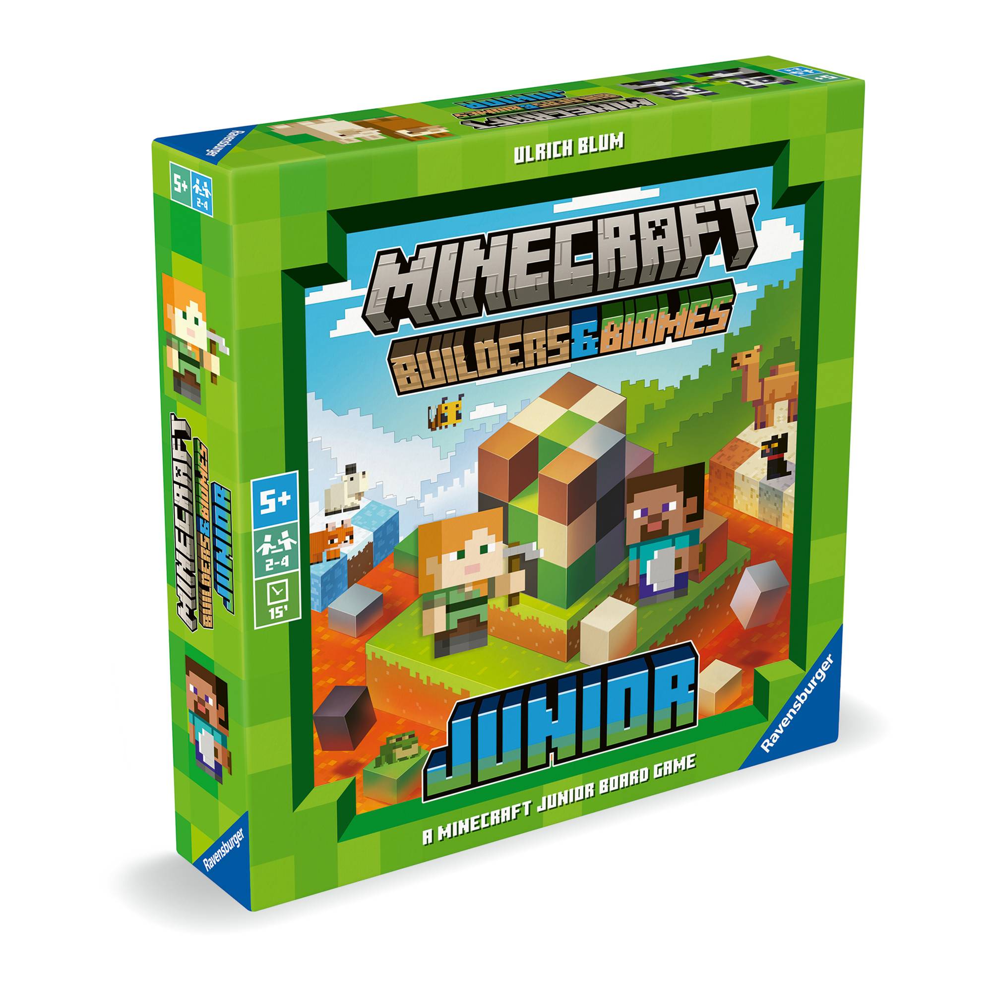 Ravensburger Minecraft Builders and Biomes Junior Board Game