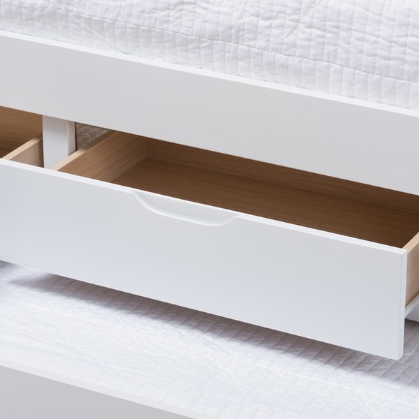 Taylor & Olive Jolnoque Conteporary Wooden Daybed with Trundle