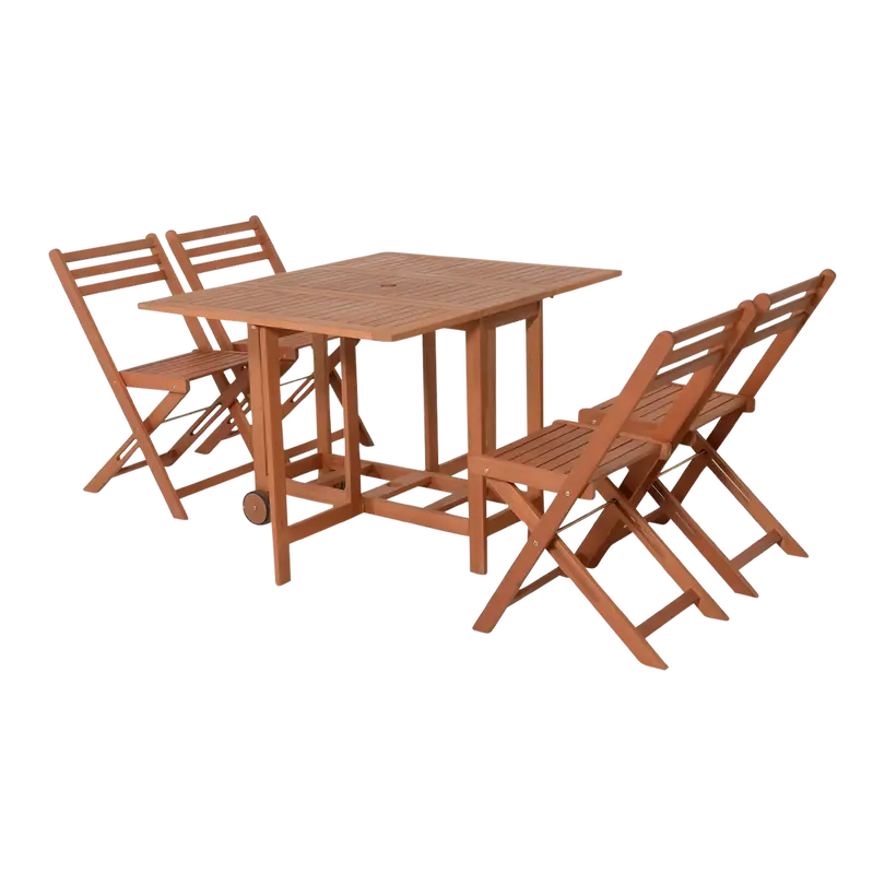 Gartentisch 5-teilig Anaheim