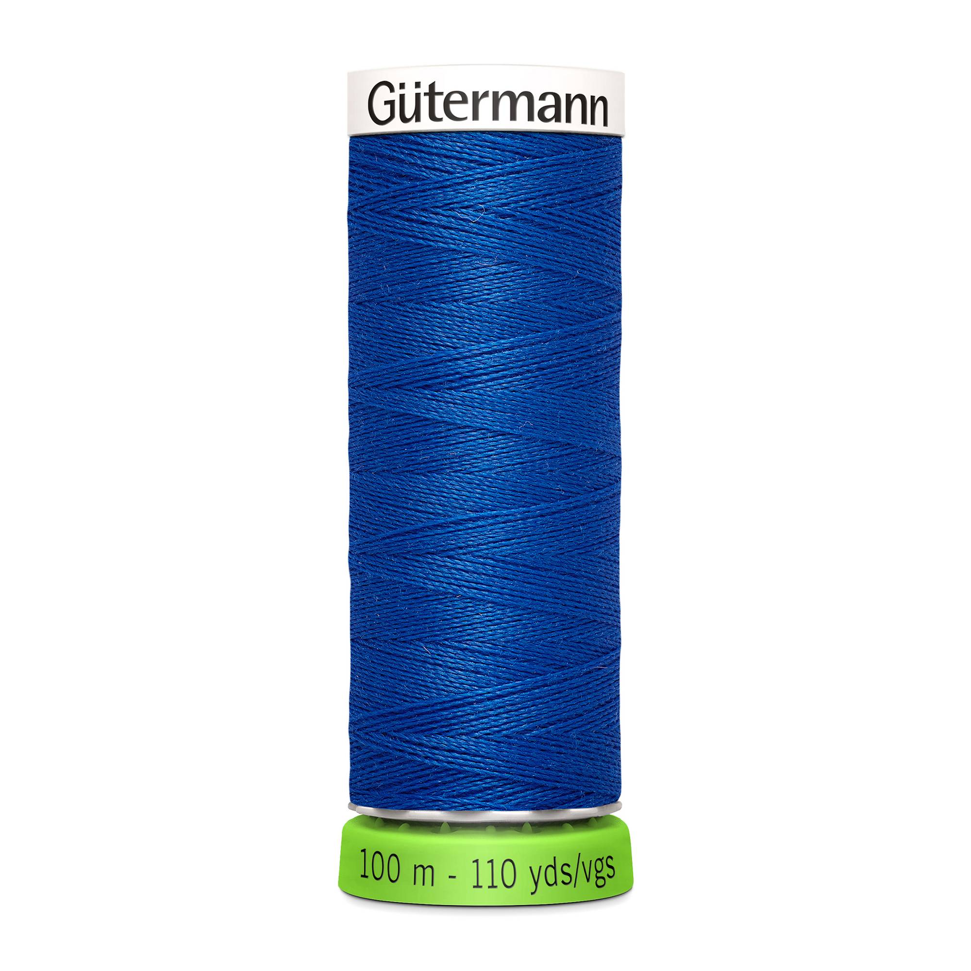 Gutermann Electric Blue Sew All Recycled rPET Thread 100m (315)