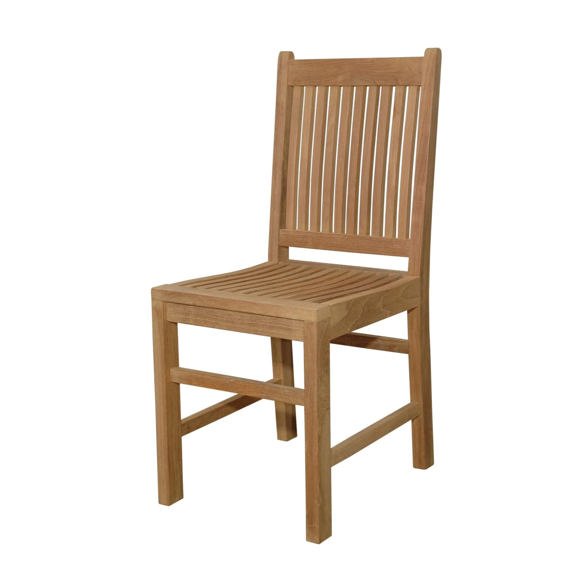 Saratoga Teak Outdoor Dining Chair - N/A