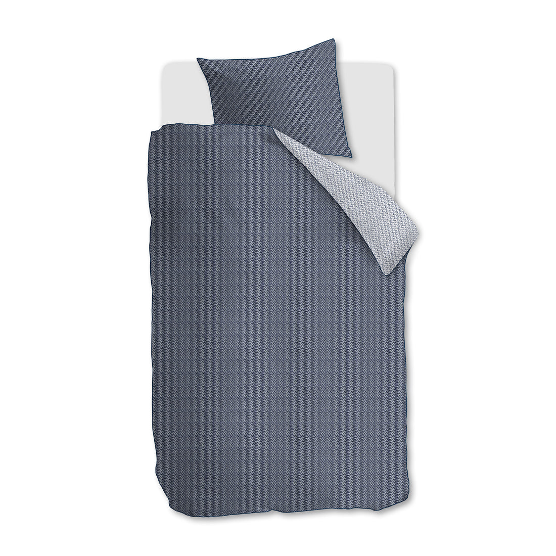 Riviera Maison - RM Twisted blue 140x200 220 - Blauw