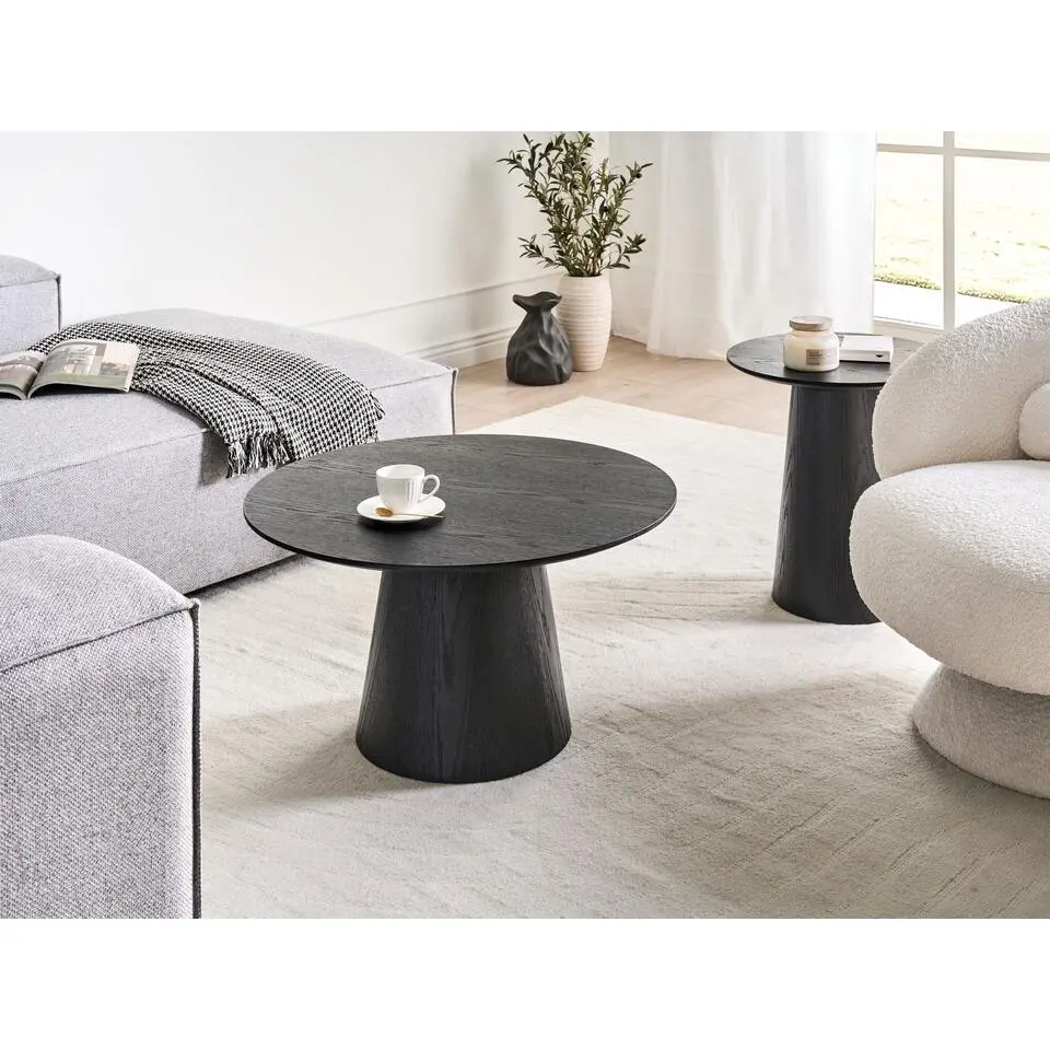 WANDO - Salontafel - Zwart - MDF