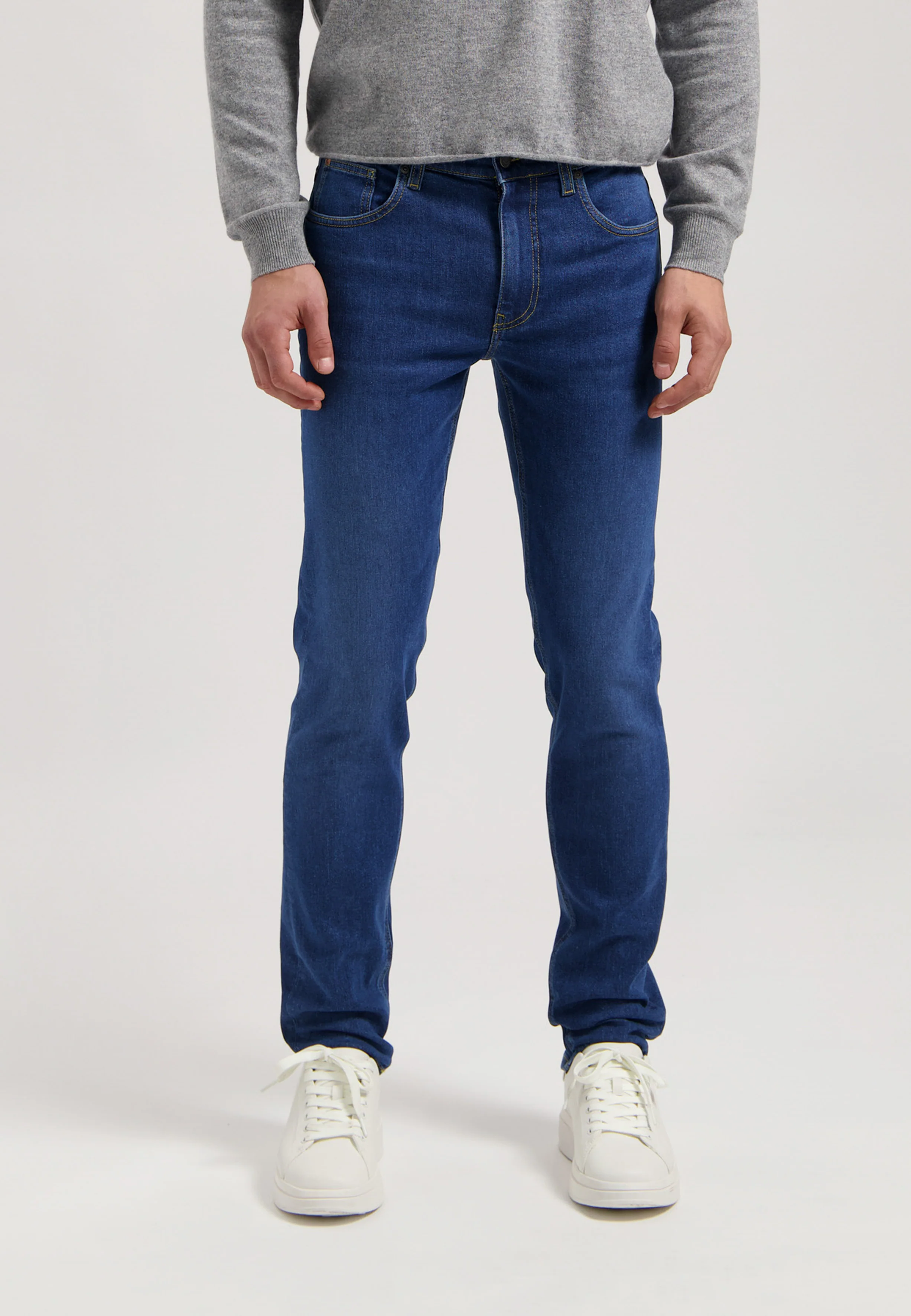 Daily Mid Tapered - Stone Indigo