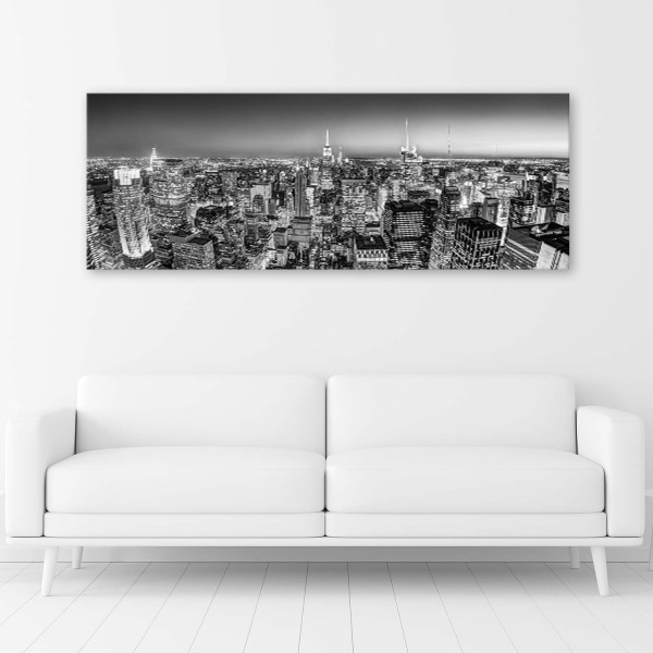 Feeby Obraz na płótnie, Nowy Jork panorama Miasta 90x30
