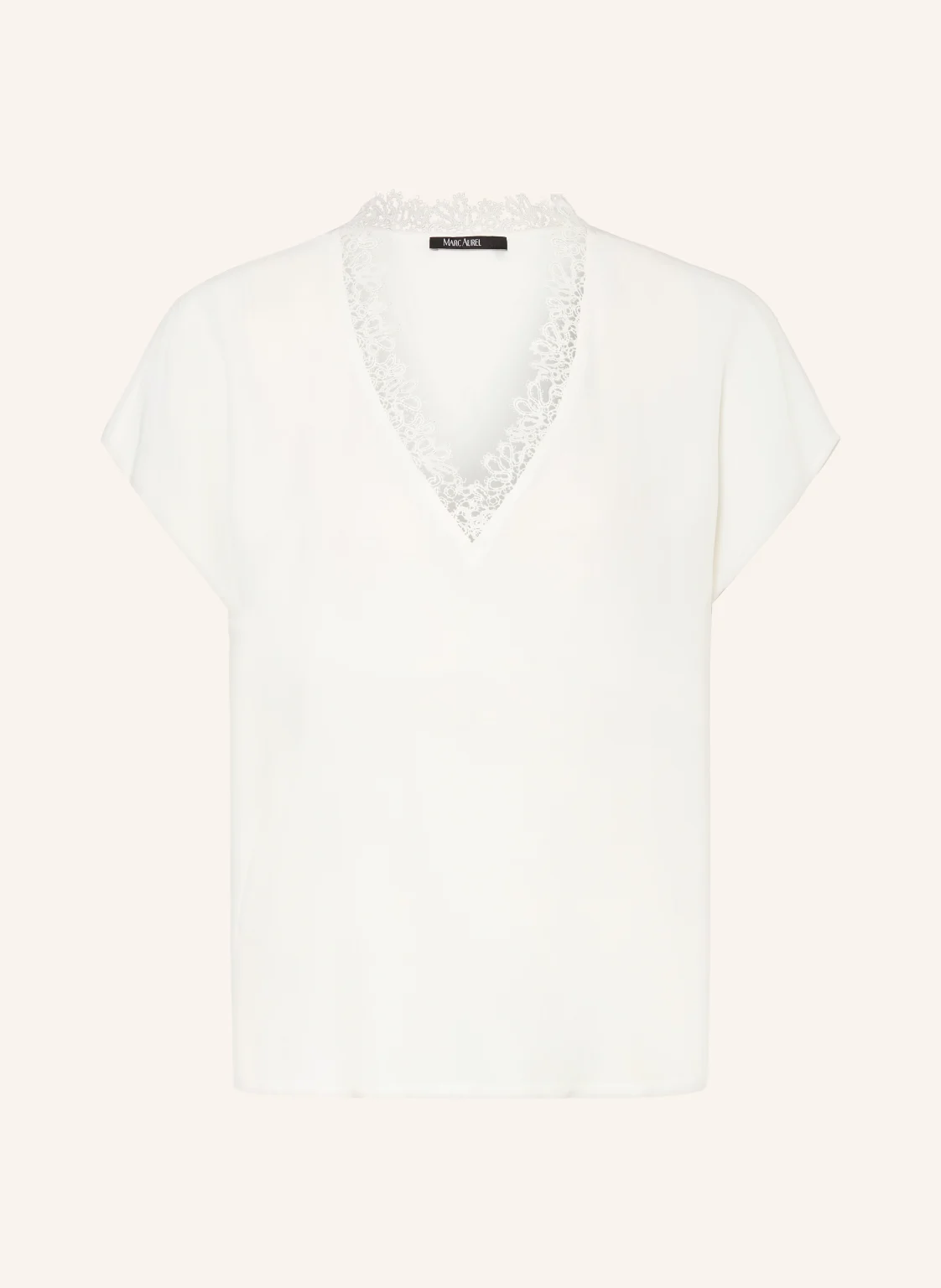 MARC AUREL Blusenshirt mit Spitze