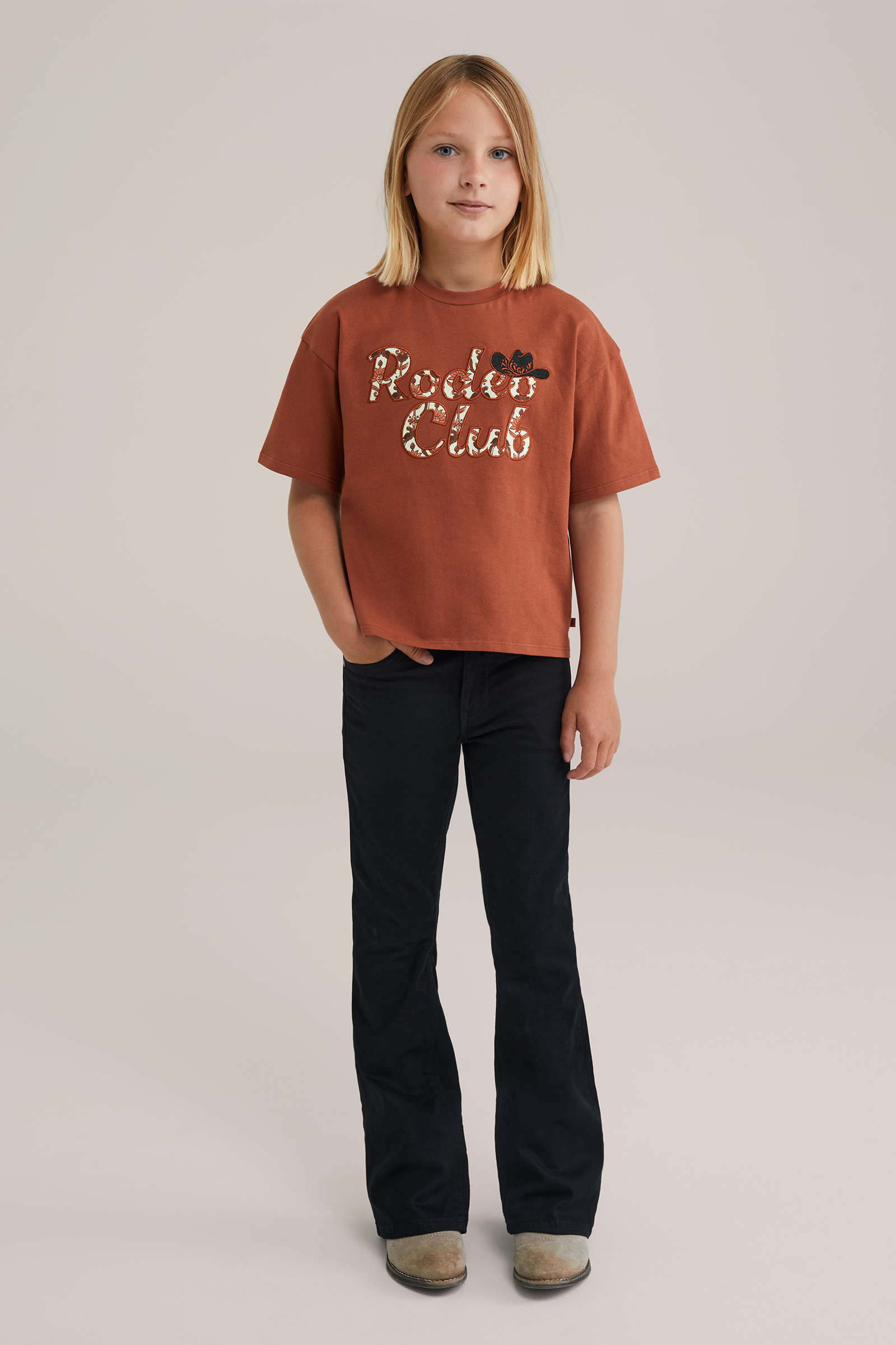 Meisjes Oversized T-shirt met embroidery