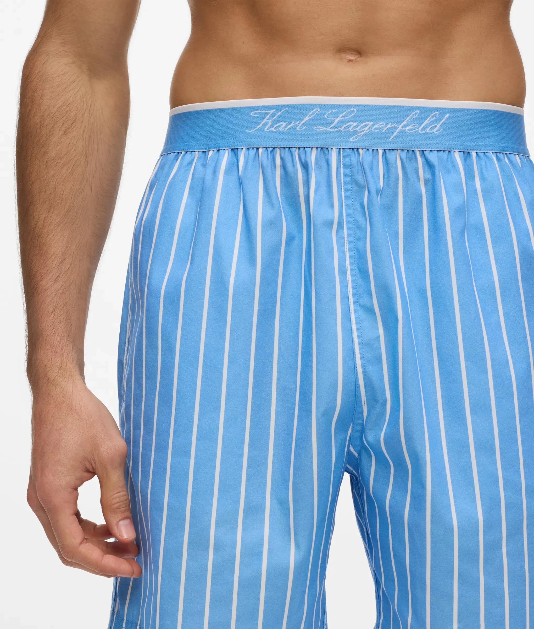 Pyjama short rayé