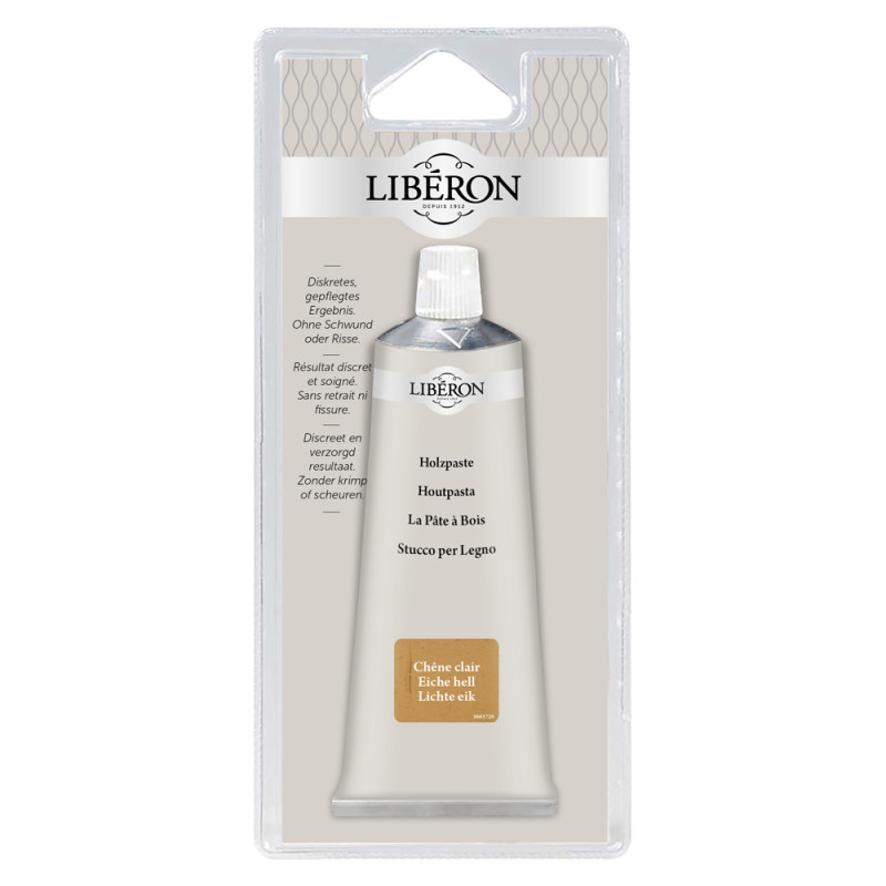 Pâte à bois chêne clair 0,08 kg LIBERON