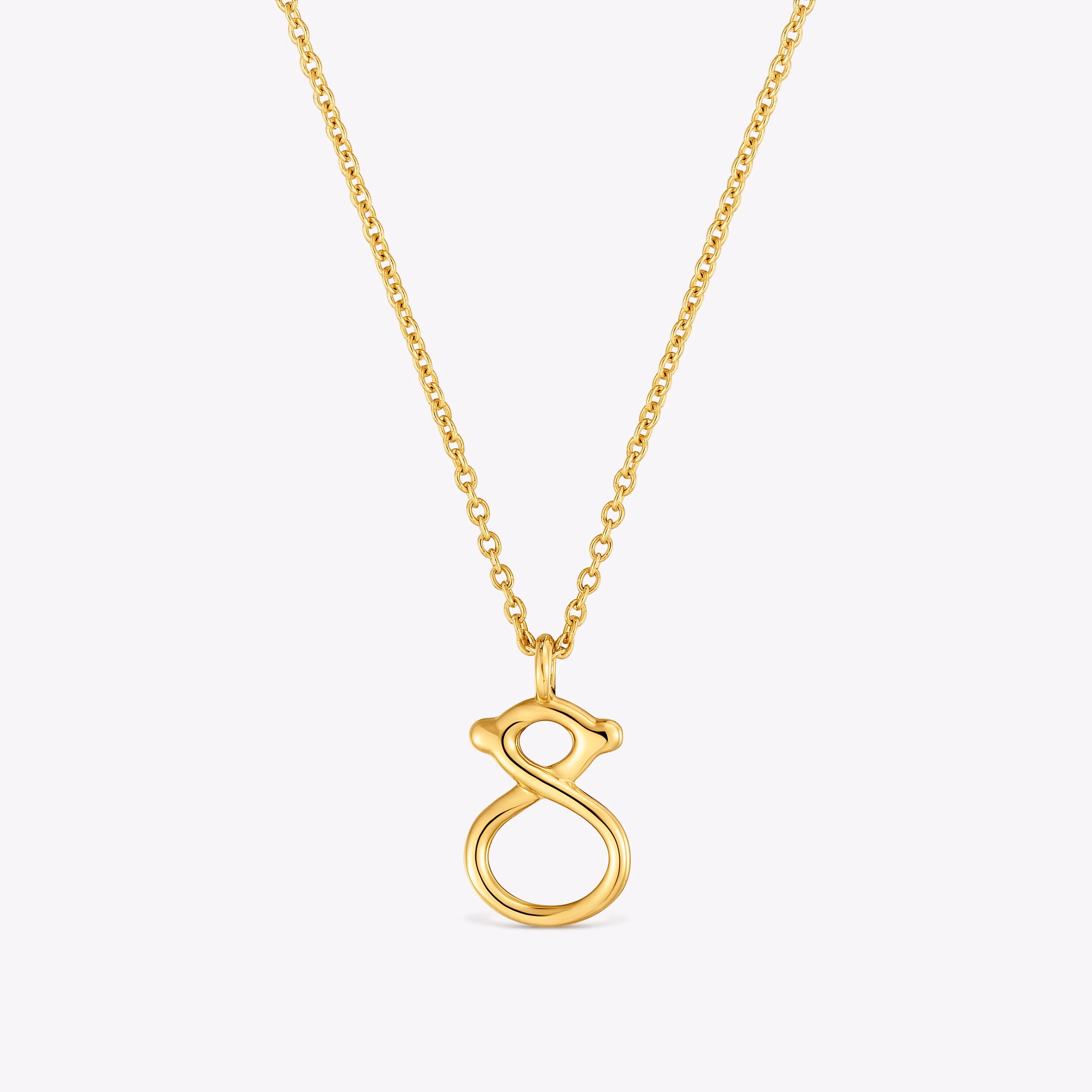 Collar de oro 9 kt y motivo oso 10 mm TOUS Infinity