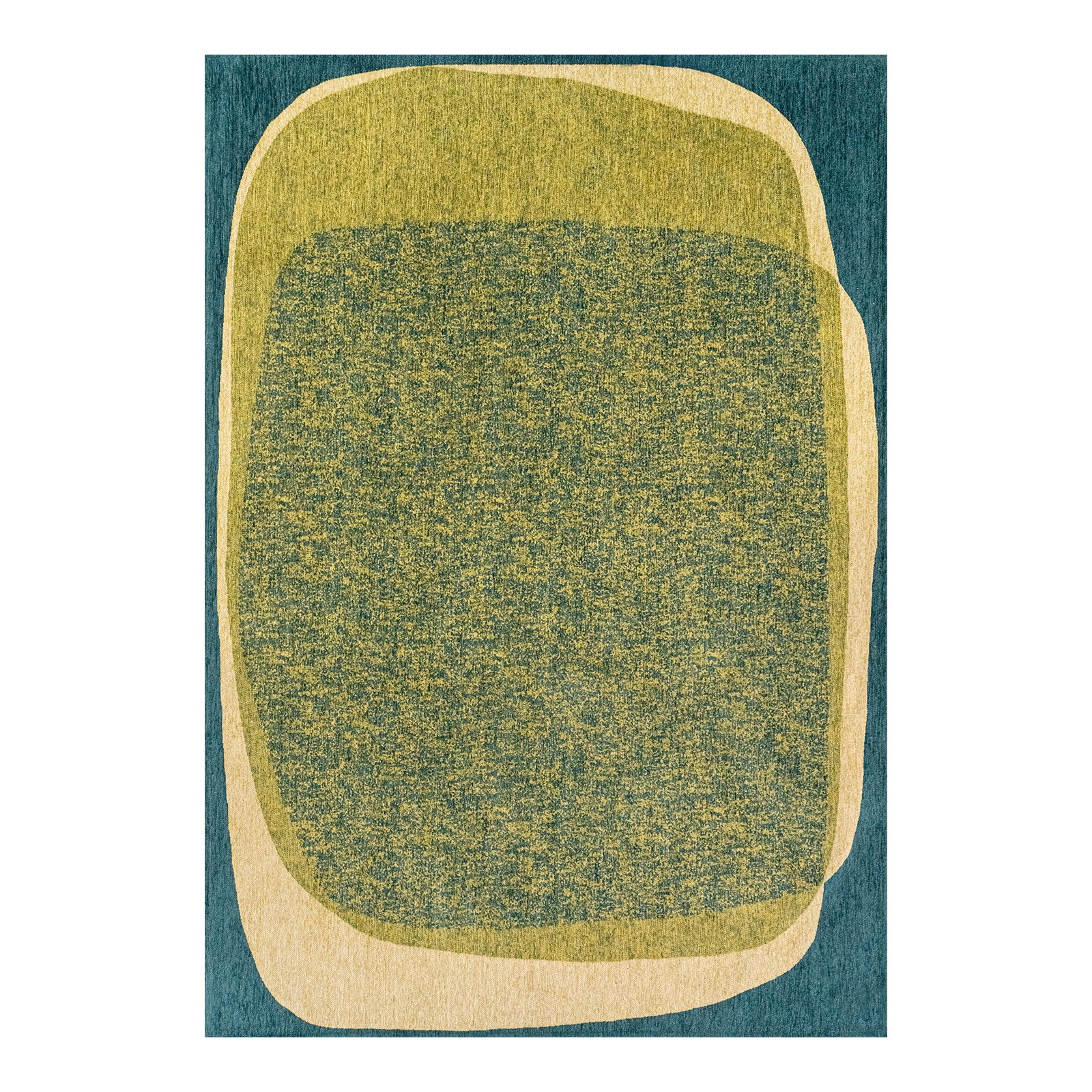 Ecorugs vloerkleed Larch - groen - 140x200cm