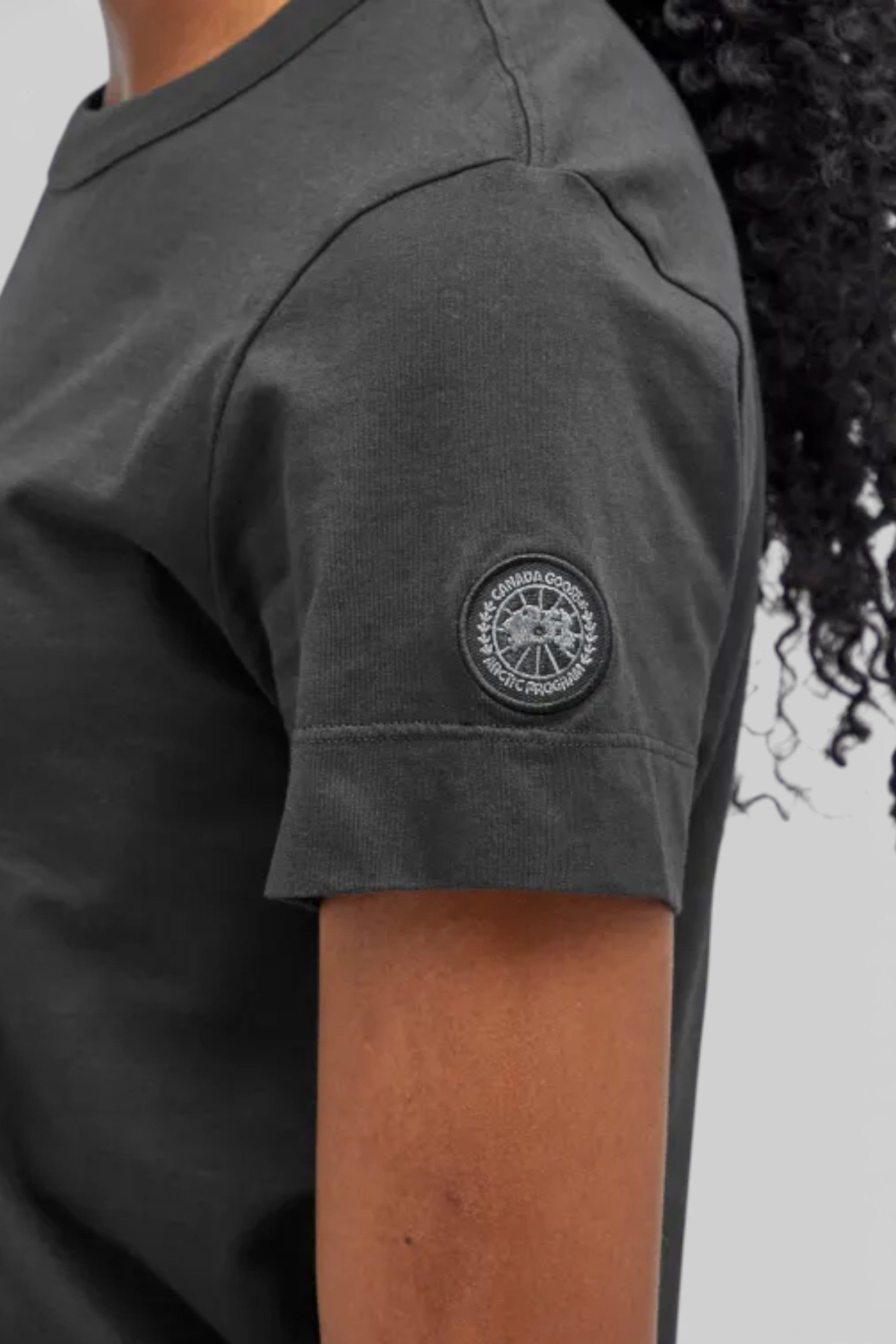 Canada Goose Broadview Logo T-Shirt Black