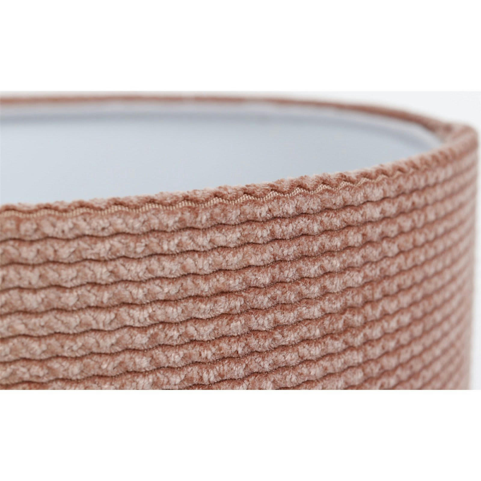 TWIST - Lampe de chevet Tissu Rose 20x20x29 cm