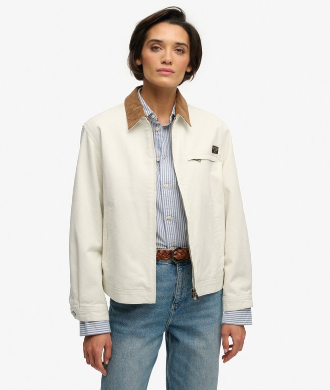 Cord Collar Ranch Jacket
