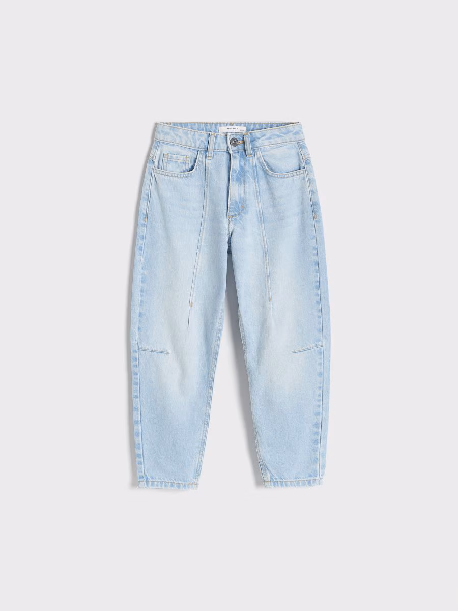 Classic Denim Balloon Trousers