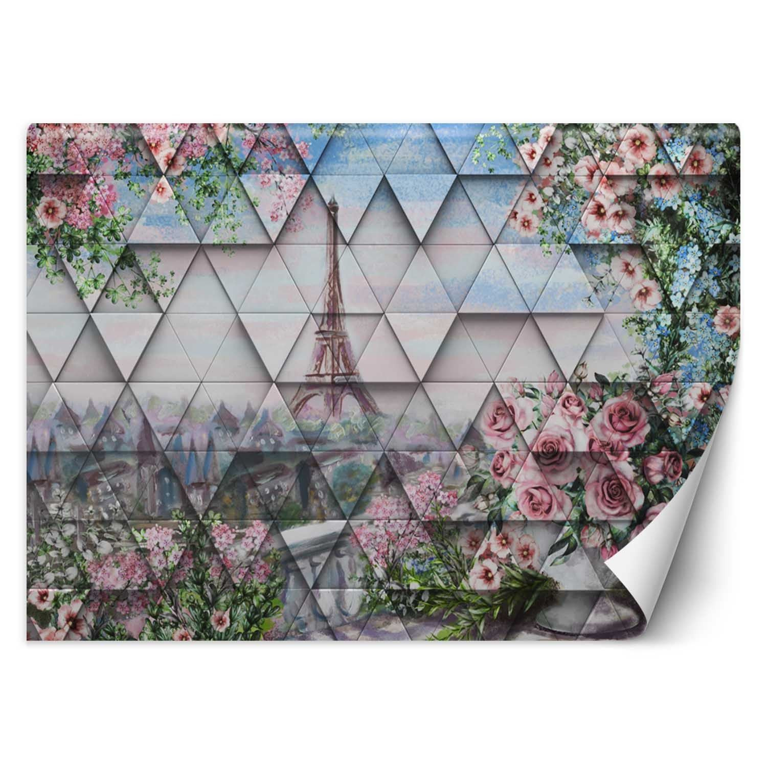 Feeby Fototapeta, Wieża Eiffla wiosną 150x105
