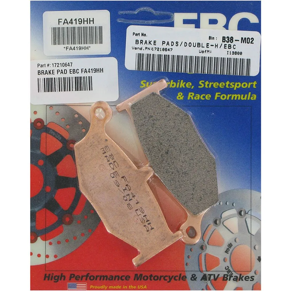 EBC FA-HH Series FA419HH sintered brake pads