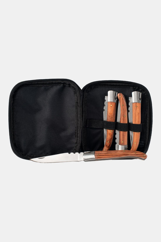 GSI Outdoors Rakau Folding Steak Knives Set