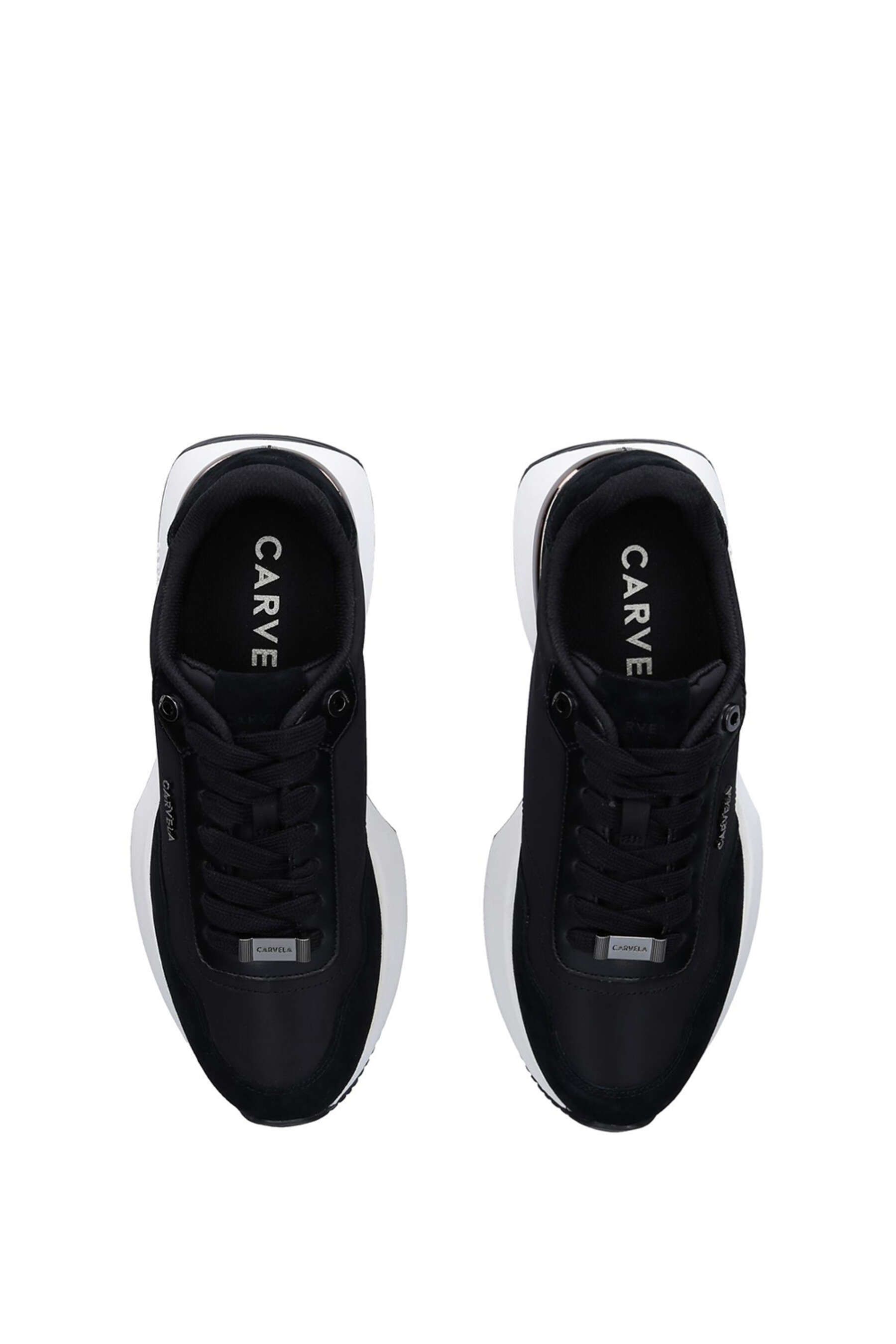 Carvela Flare' Leather Suede Trainers