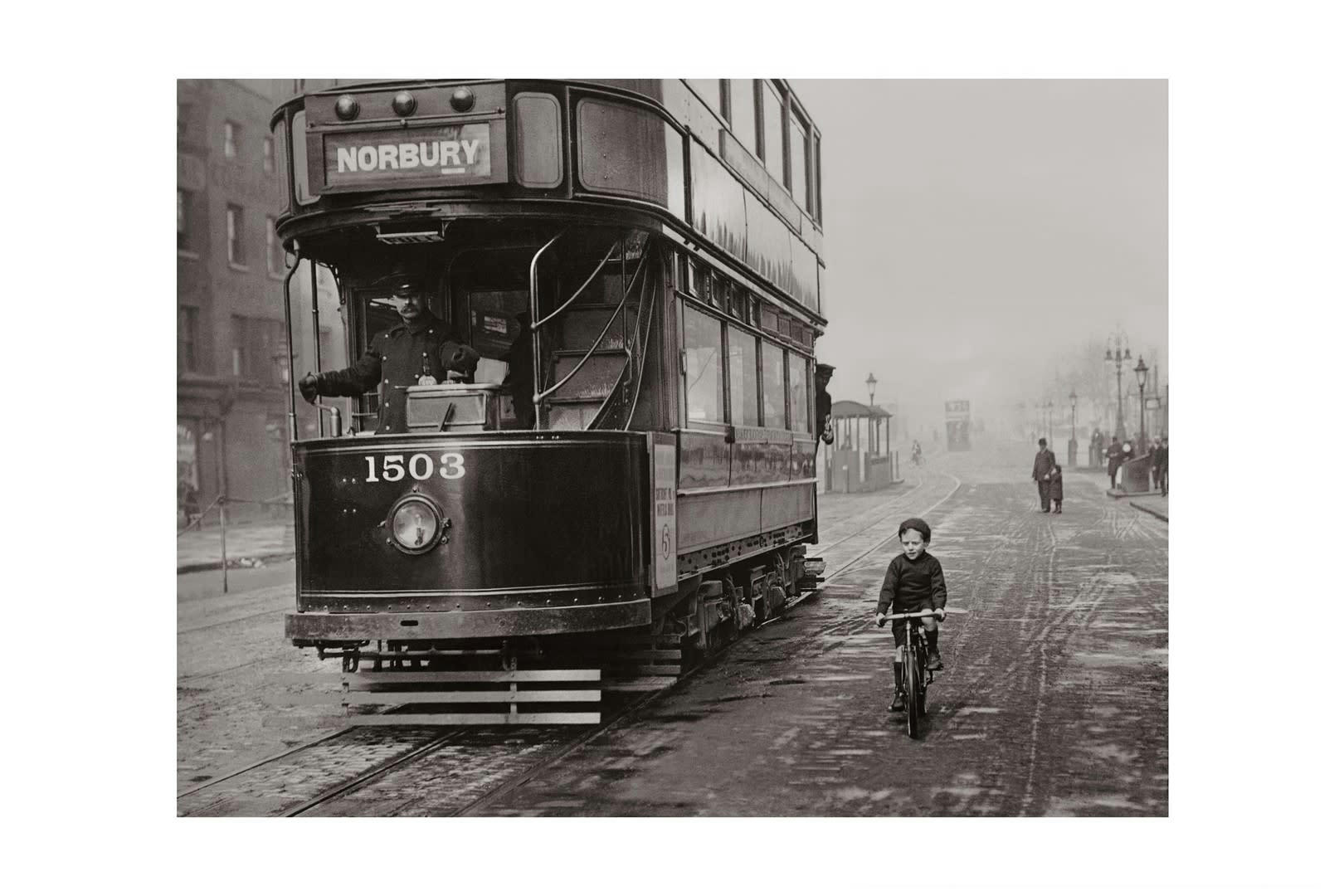 URBAIN - Photo ancienne noir et blanc ville n°02 alu 100x150cm