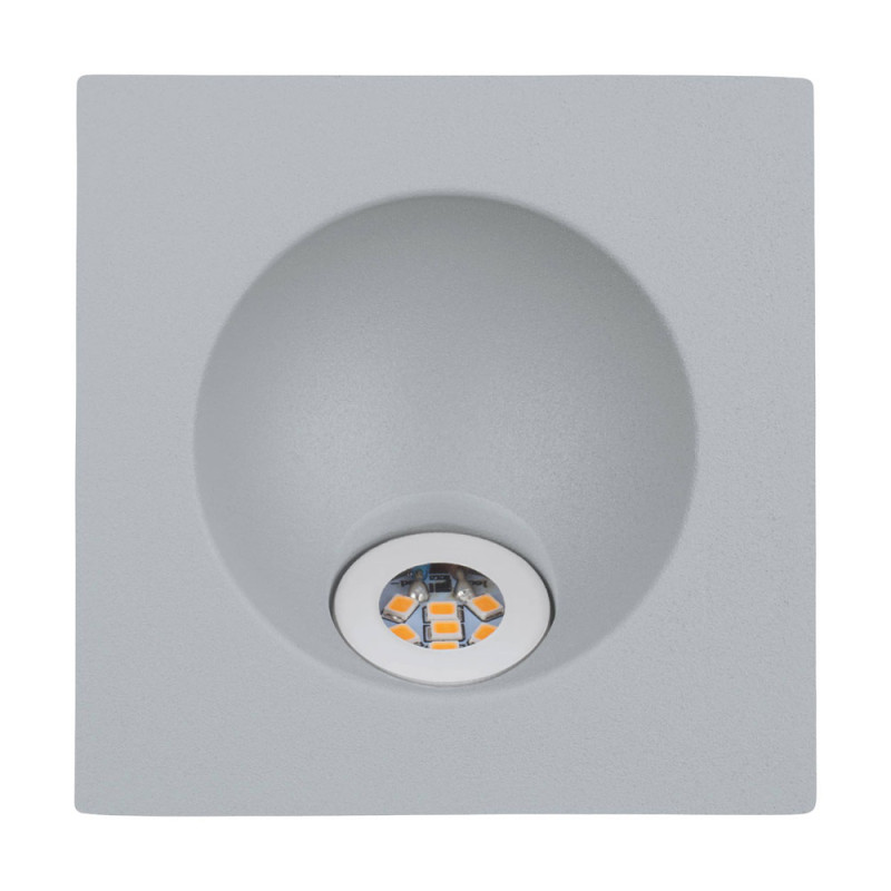 Spot encastrable LED Zarate argent 2 W EGLO