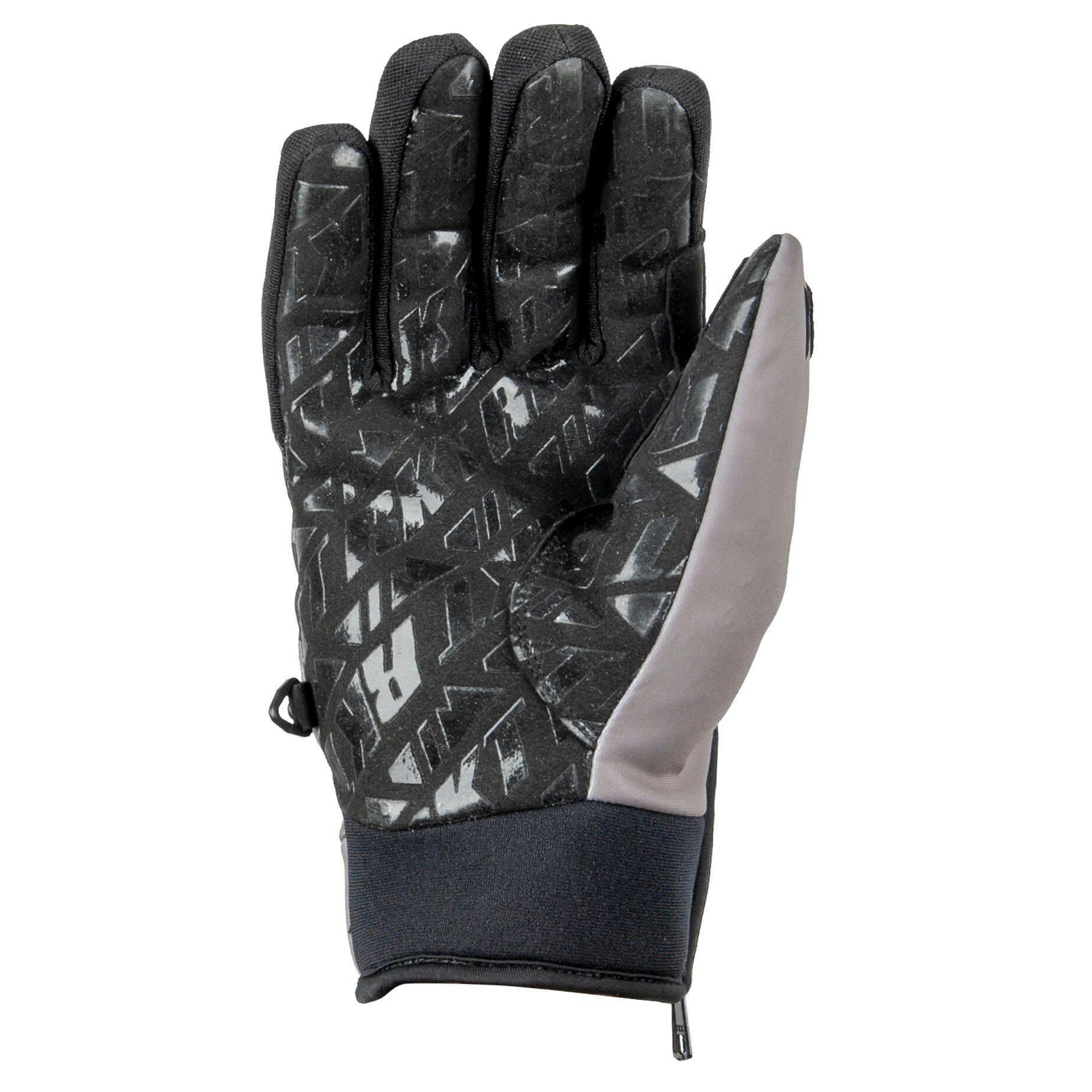 Joe Rocket Hardcore Canadian Snowmobile Gloves, Grey/Black, Assorted Sizes