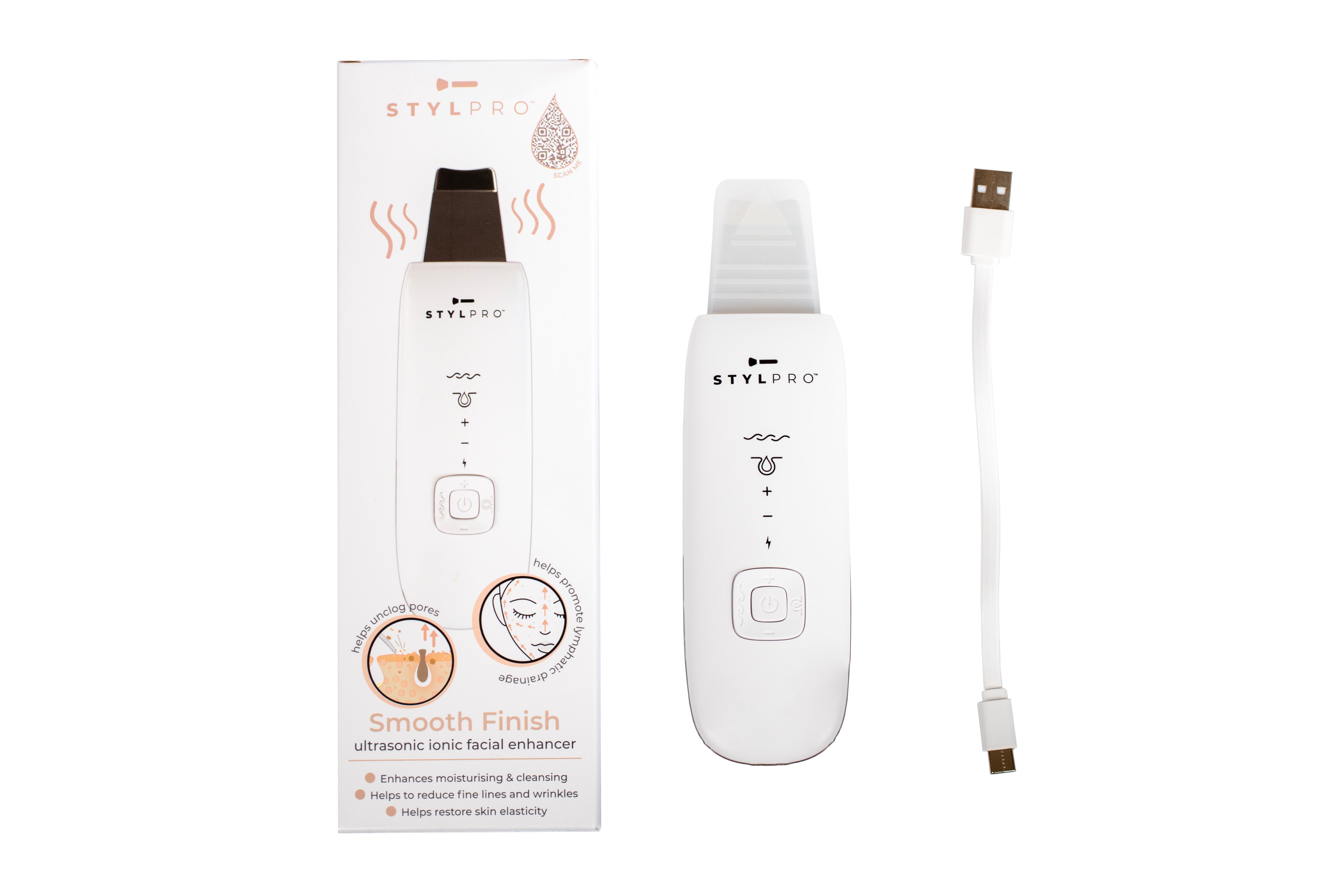 Stylideas Smooth Finish Ultrasonic Ionic Facial Enhancer
