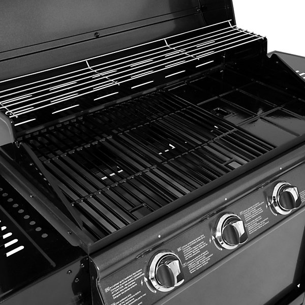 Barbecue au gaz RENO - 4 brûleurs avec thermomètre 14kW - HAPPY GARDEN