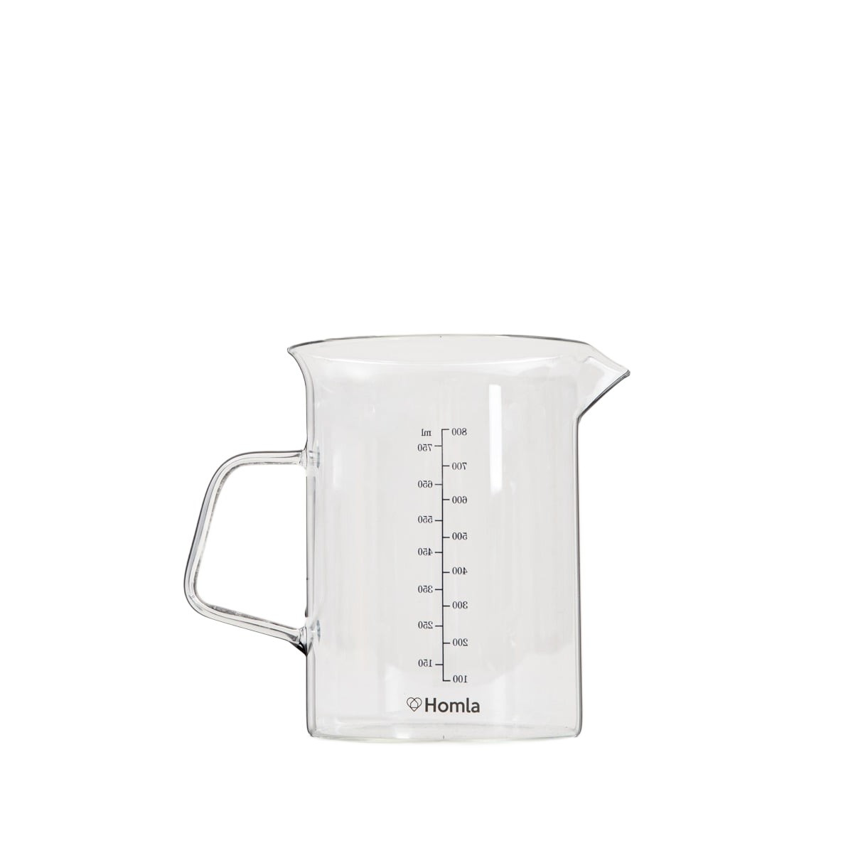 Miarka MAVIS szklana transparentna 0,8 l HOMLA