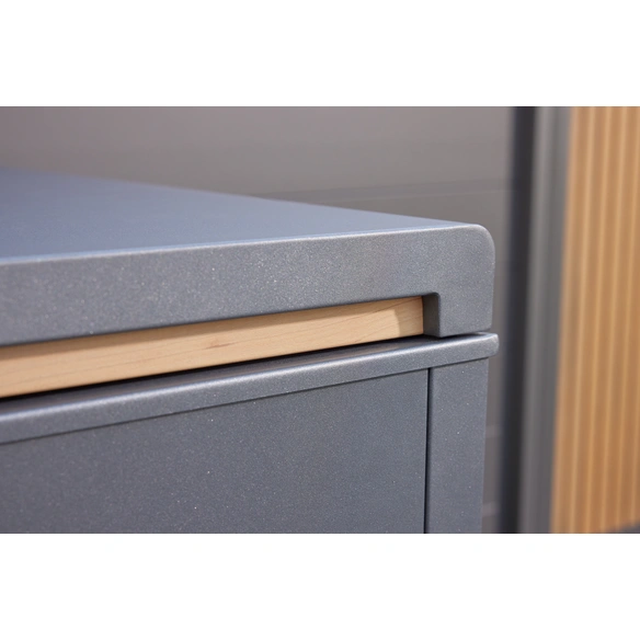 Aufbewahrungsbox »Design«, Stahl, BxHxT: 134 x 71 x 62 cm, anthrazit
