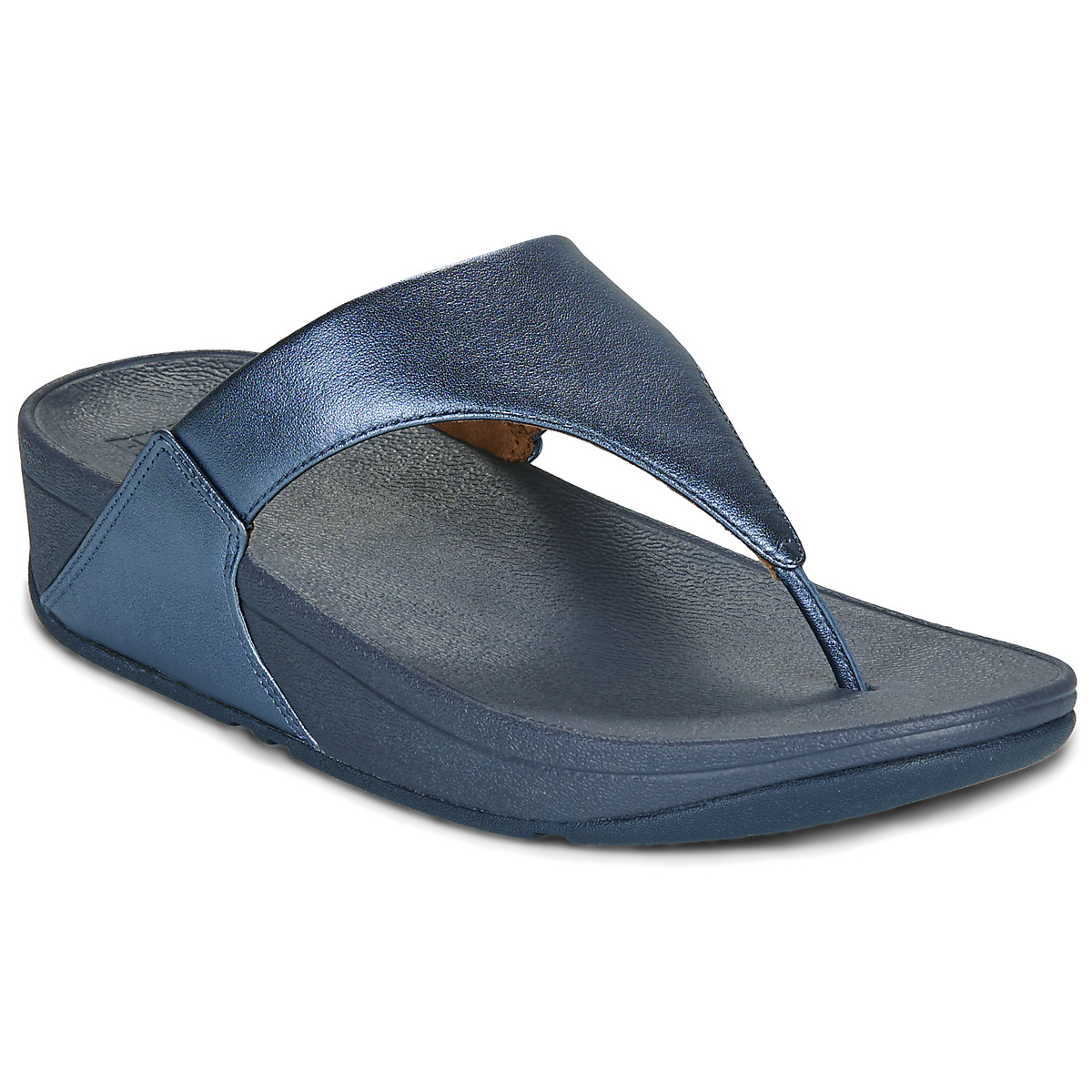 FitFlop - LULU LEATHER TOEPOST - Marine