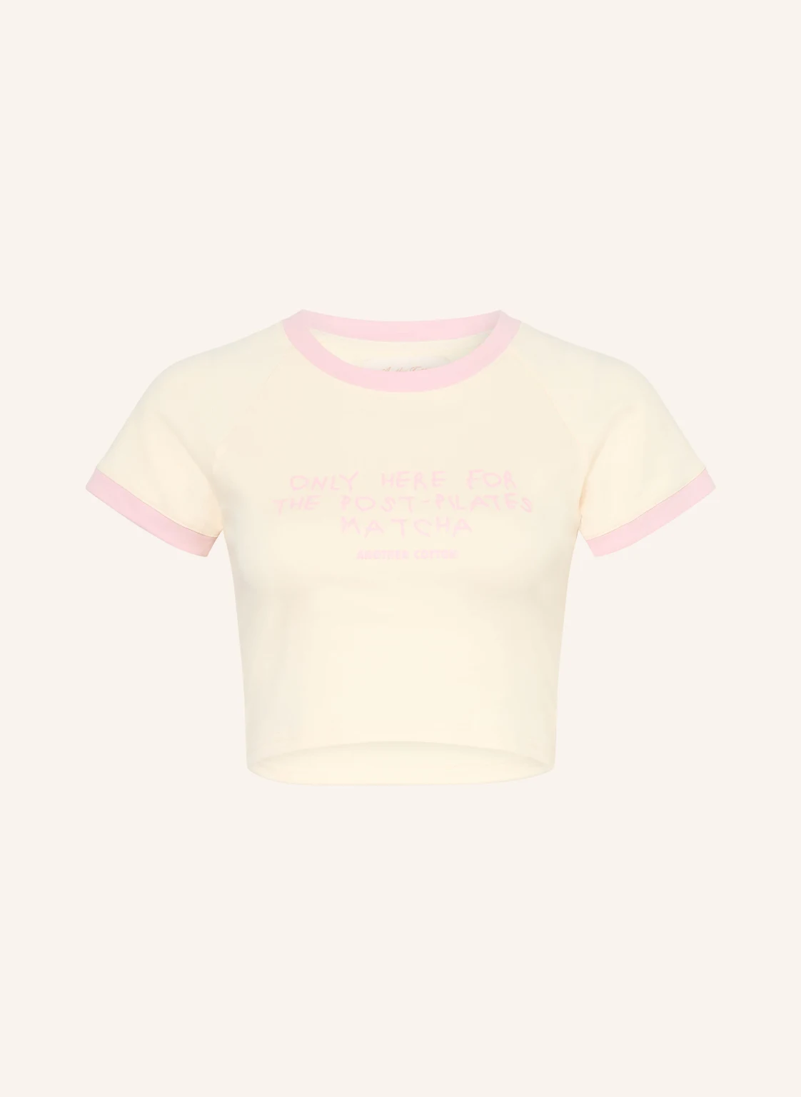 another COTTON LAB Cropped-Shirt POST PILATES