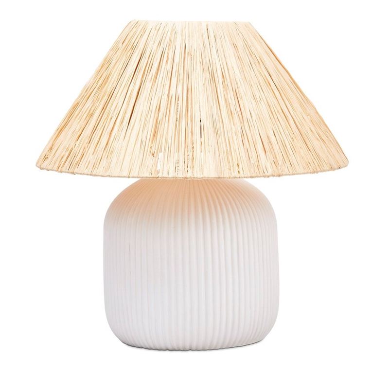 Mali White & Natural Table Light