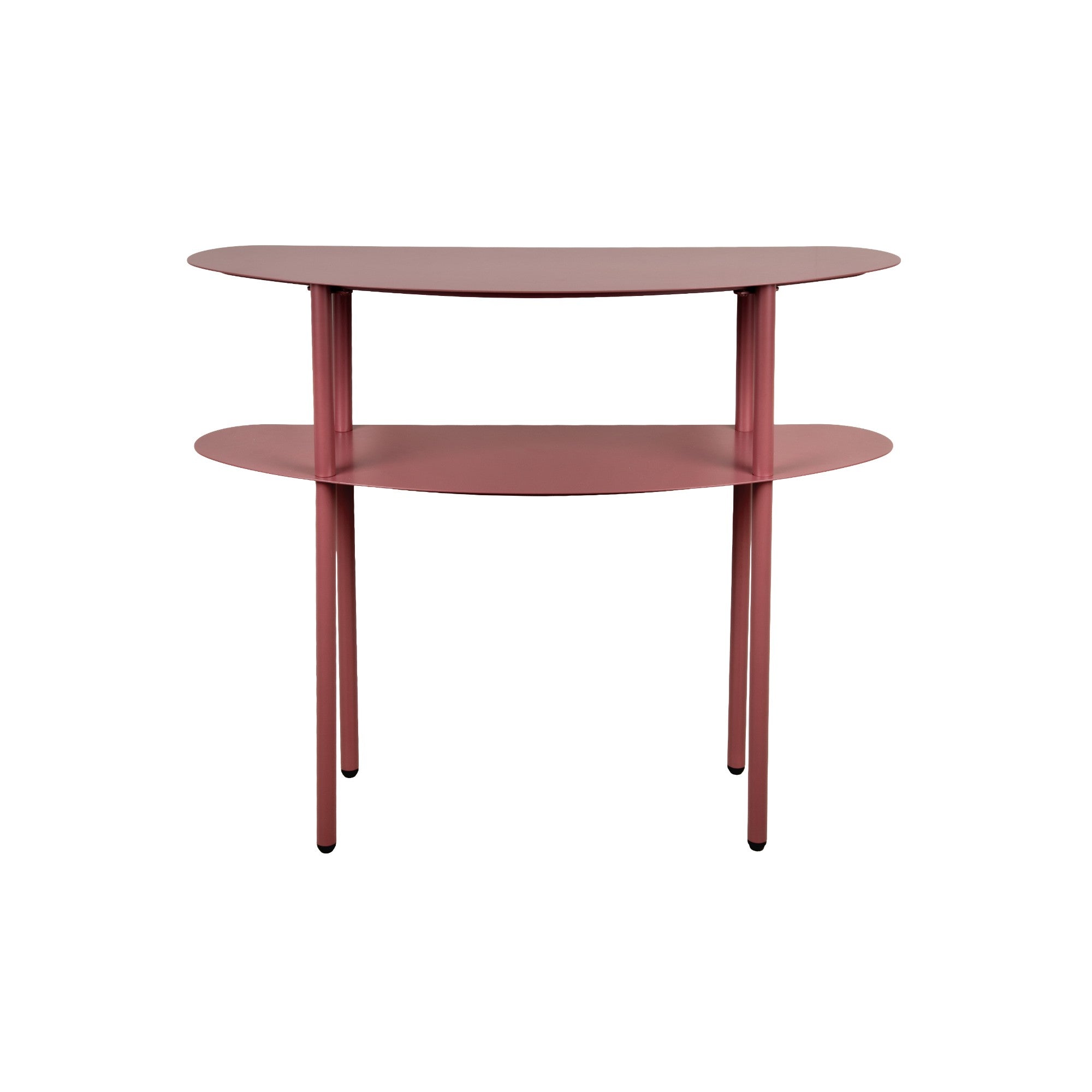 Leitmotiv side table Riqueza - rood - 90x28x72.5cm
