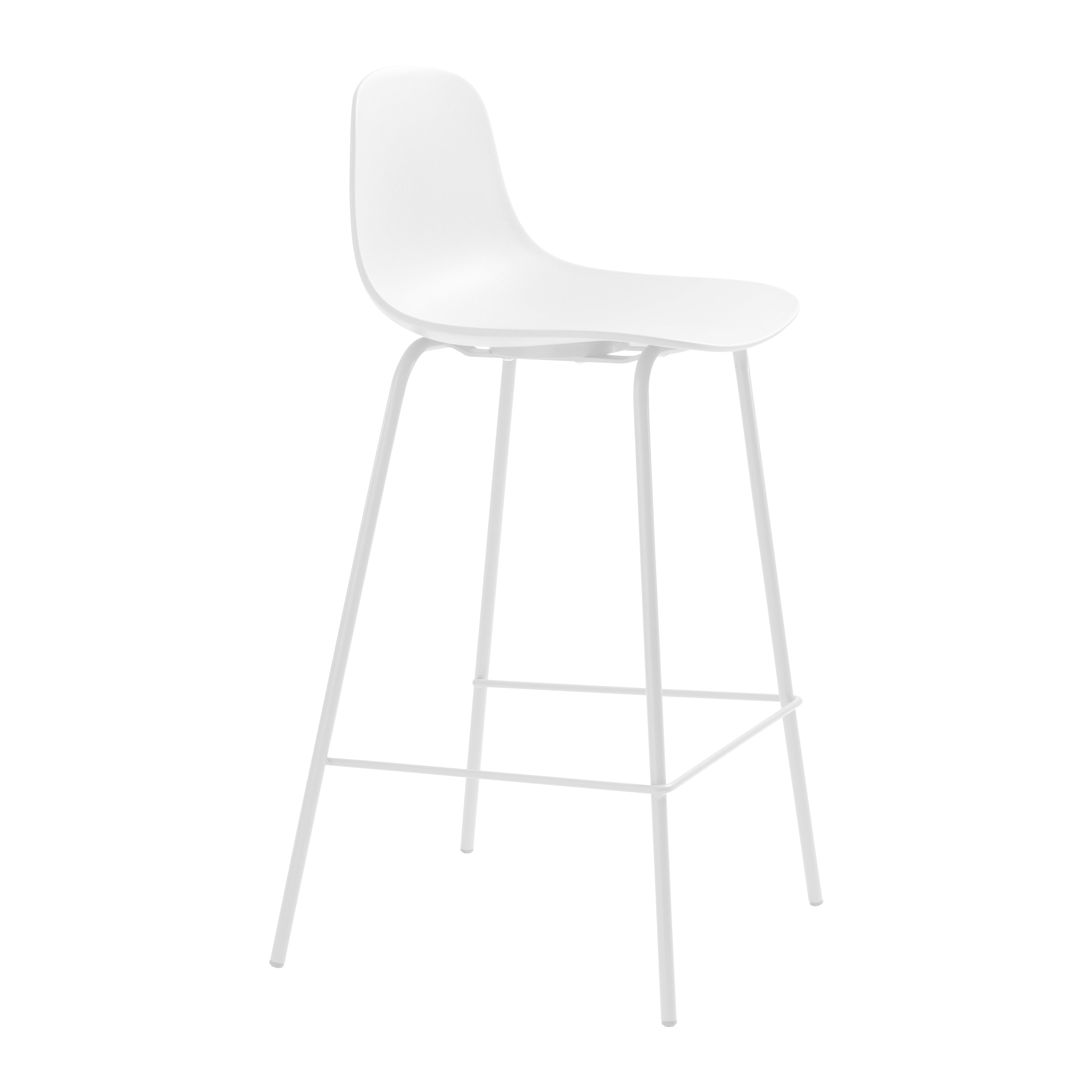 by fonQ Keen Barkruk H 67,5 cm - Wit