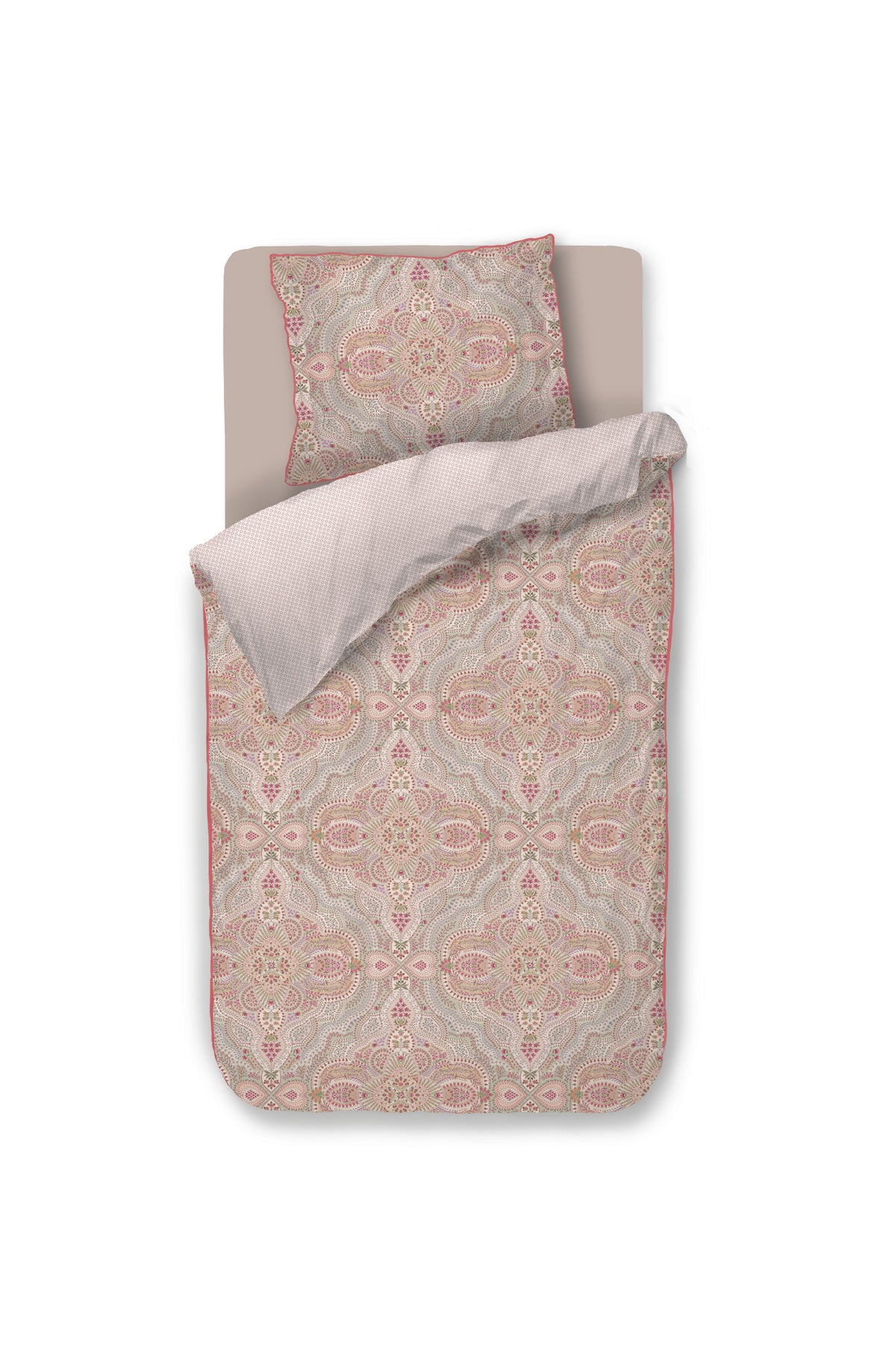 Pip Studio Moon Flower - 140 x 200/220 cm - Licht roze