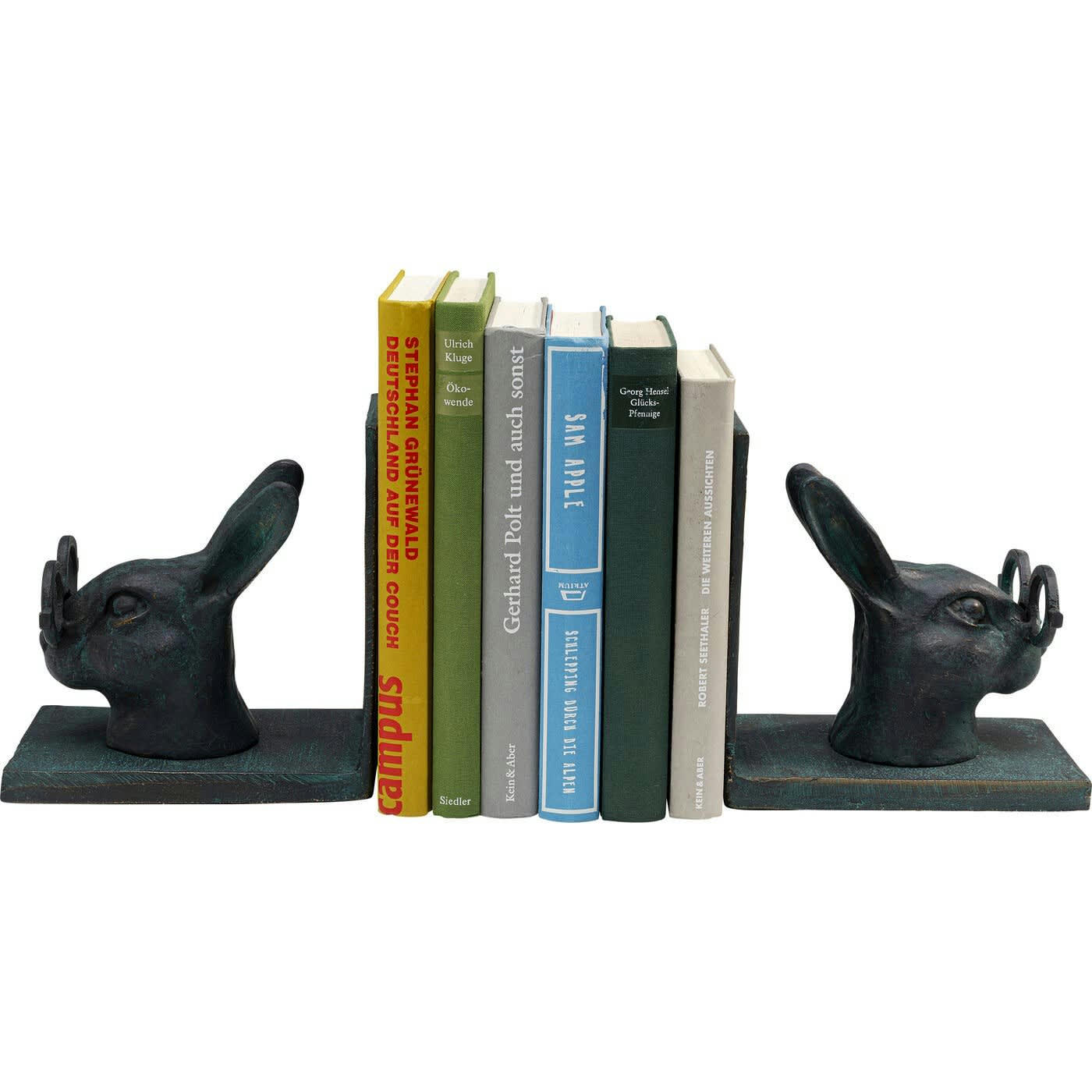 - Serre-livres lapins lunettes set de 2 Kare Design