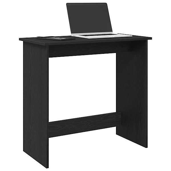 Bureau Noir 80x40x75 cm Aggloméré vidaXL